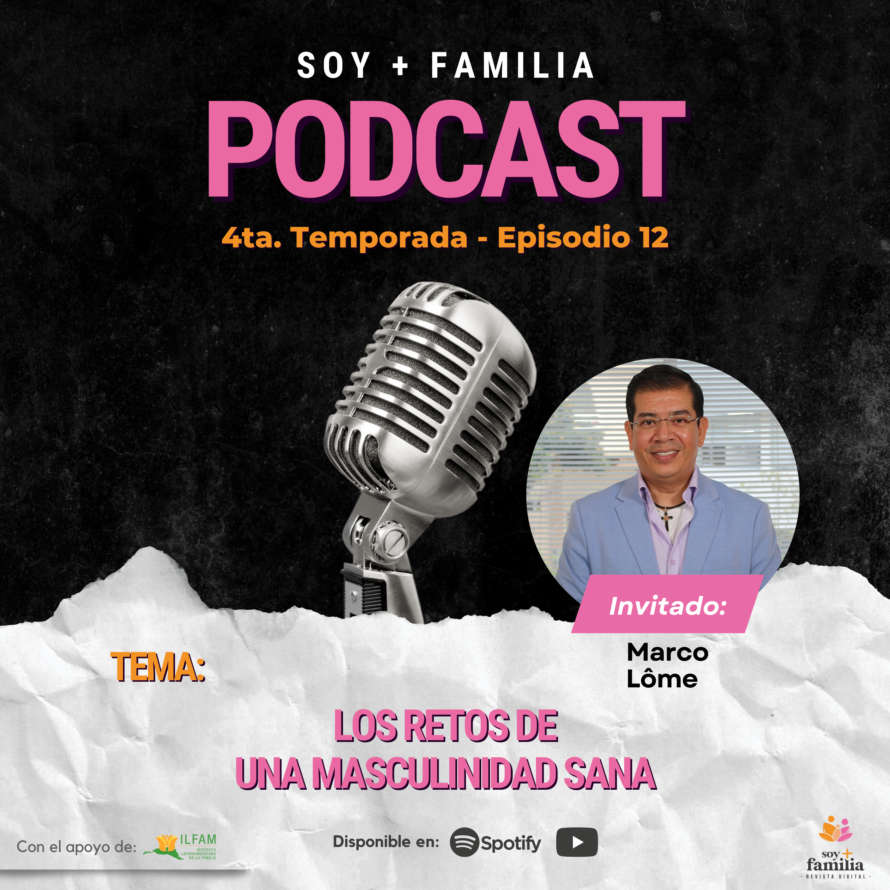 Los retos de una masculinidad sana | Marco Lôme Soriano | T4. E12.
