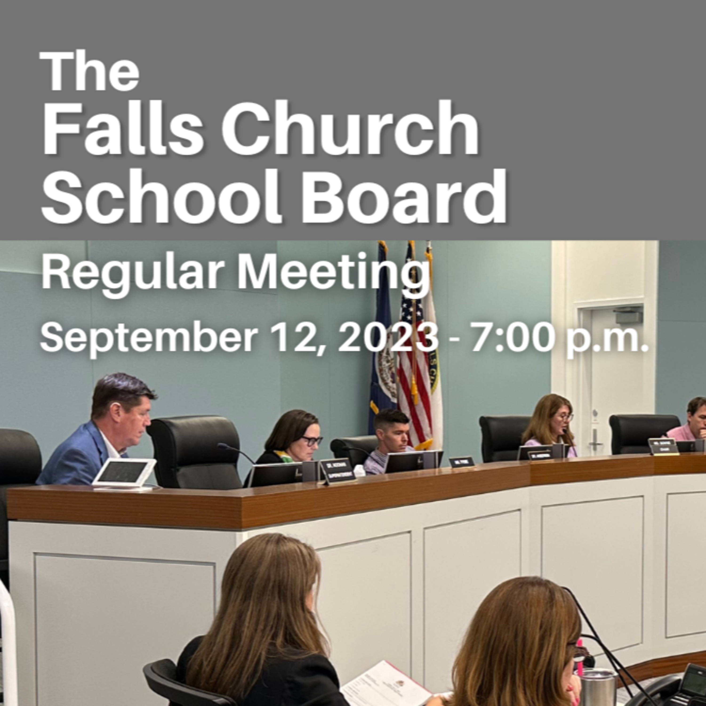 Falls Church City School Board Regular Meeting - September 12, 2023 episode artwork