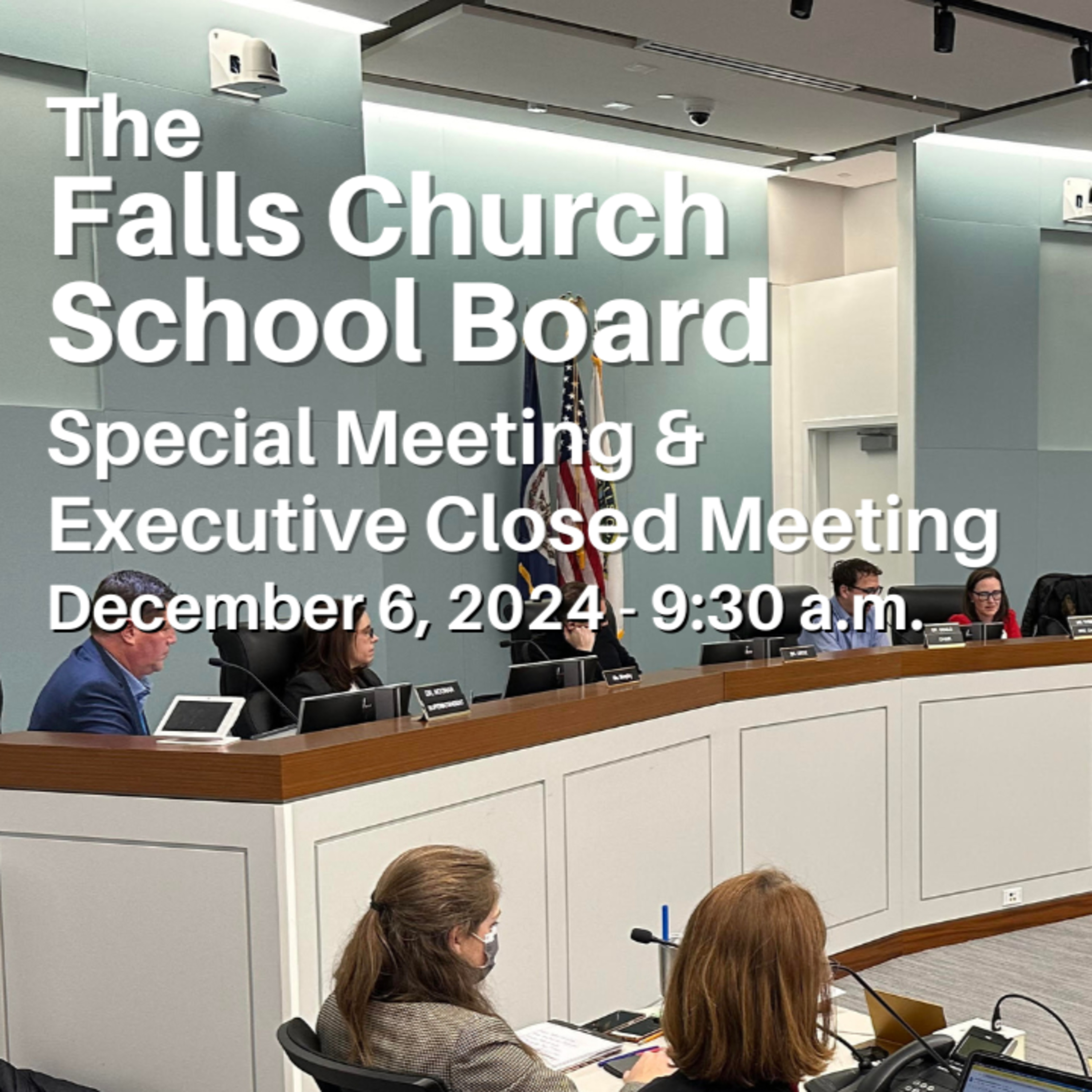 Falls Church School Board Special Meeting - Superintendent Search episode artwork