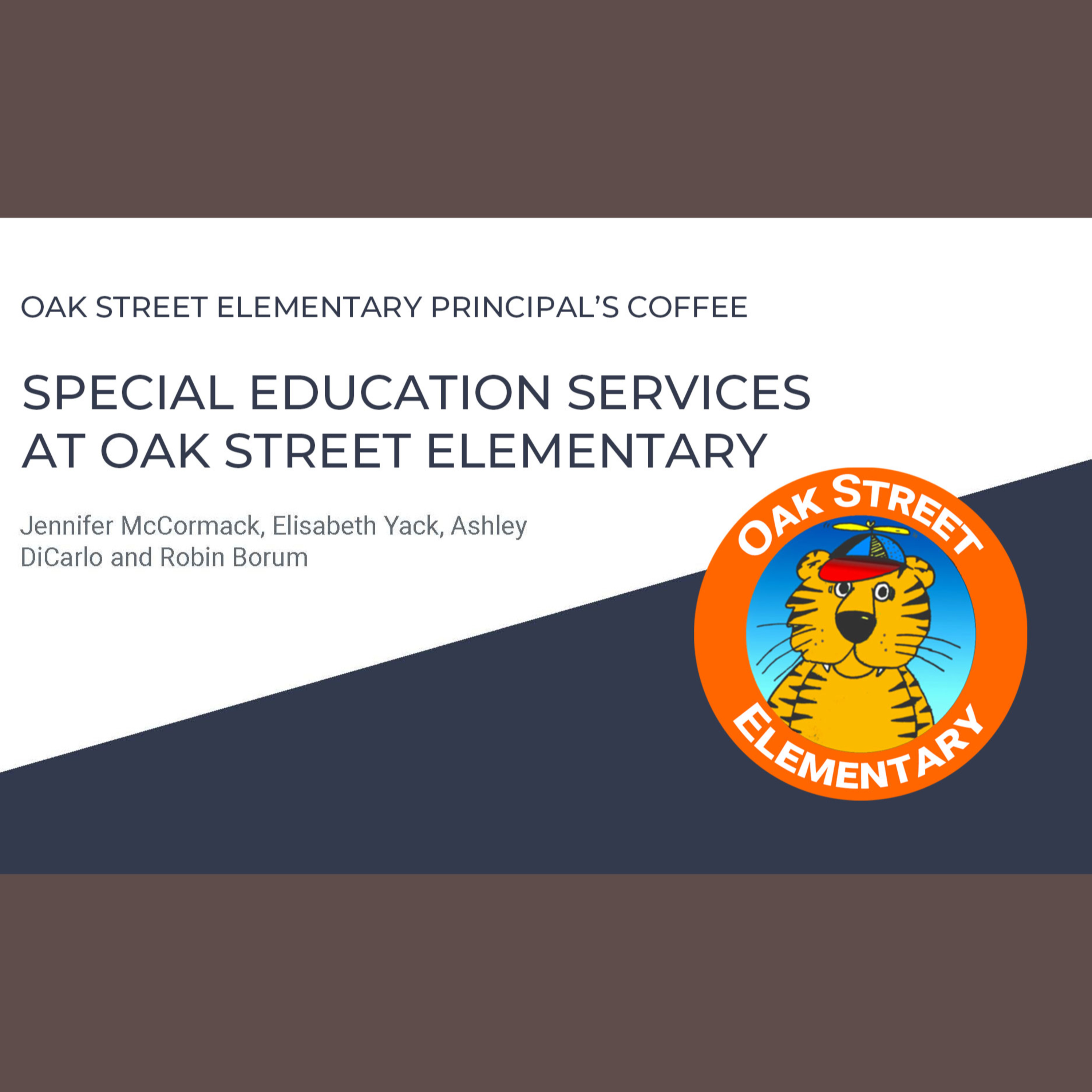 Oak Street Elementary Principal Coffee: Special Education Services episode artwork