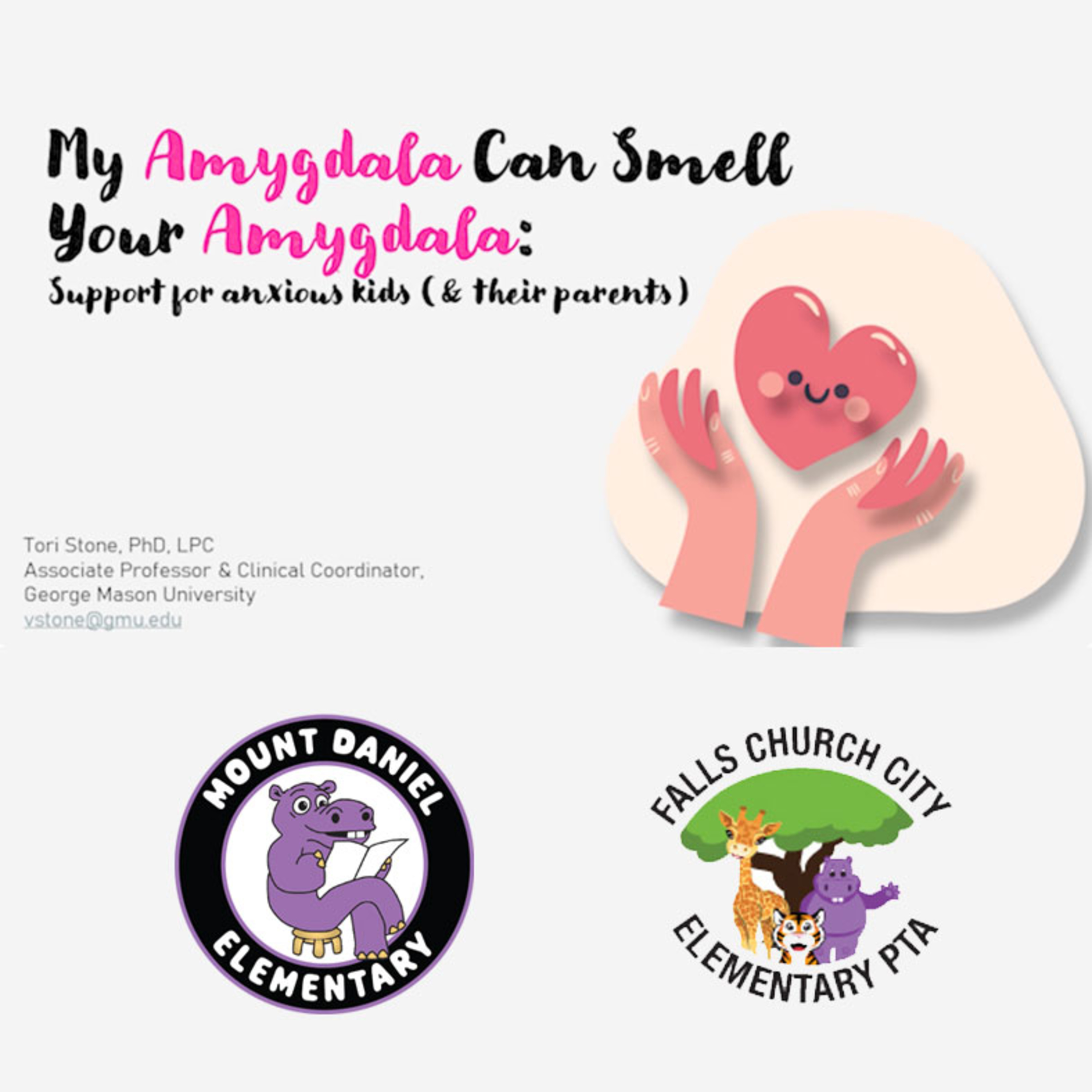 My Amygdala Can Smell Your Amygdala: Support for Anxious Kids (and Parents) - Mt Daniel Parent Night episode artwork