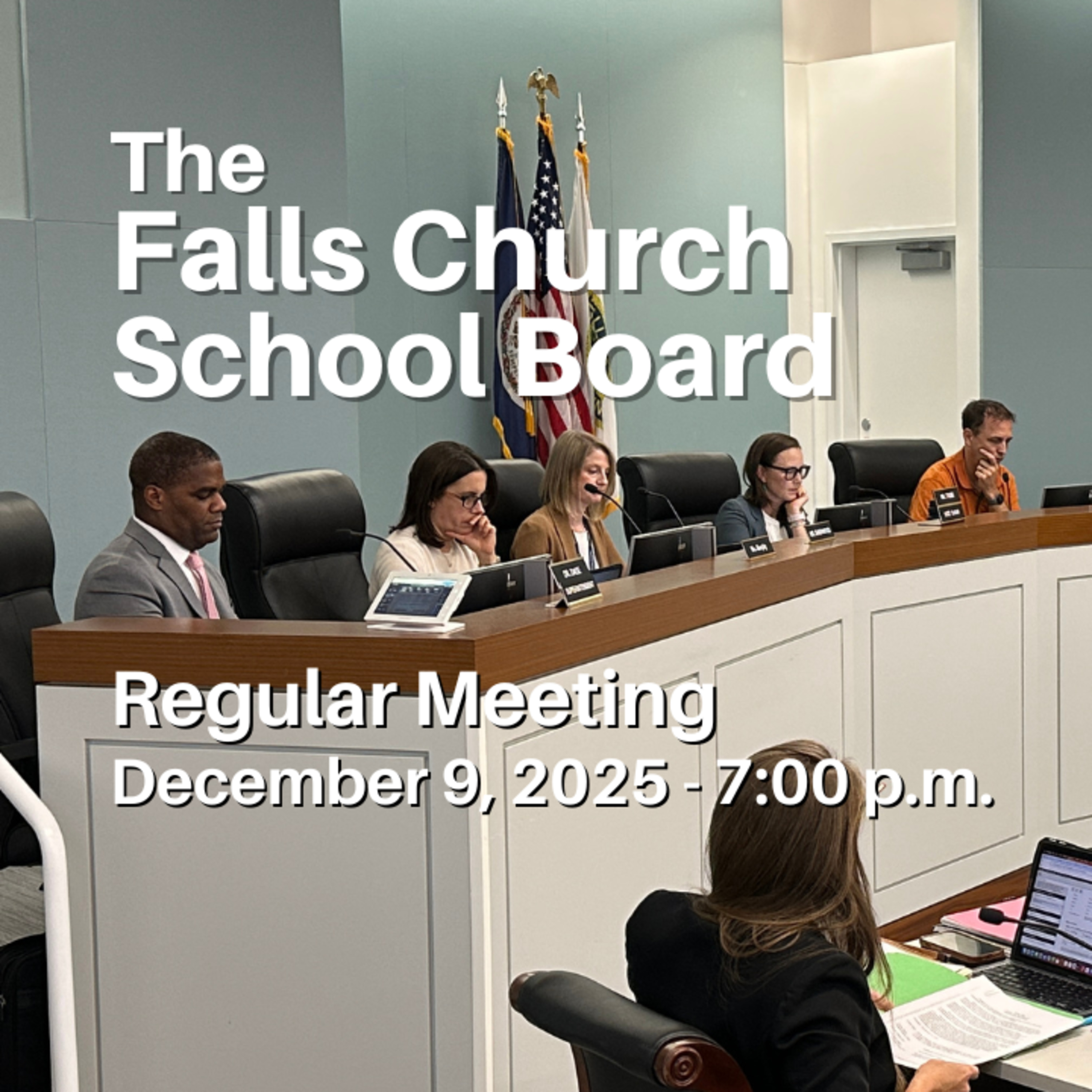Falls Church City School Board Meeting - December 9, 2025 | Audio episode artwork
