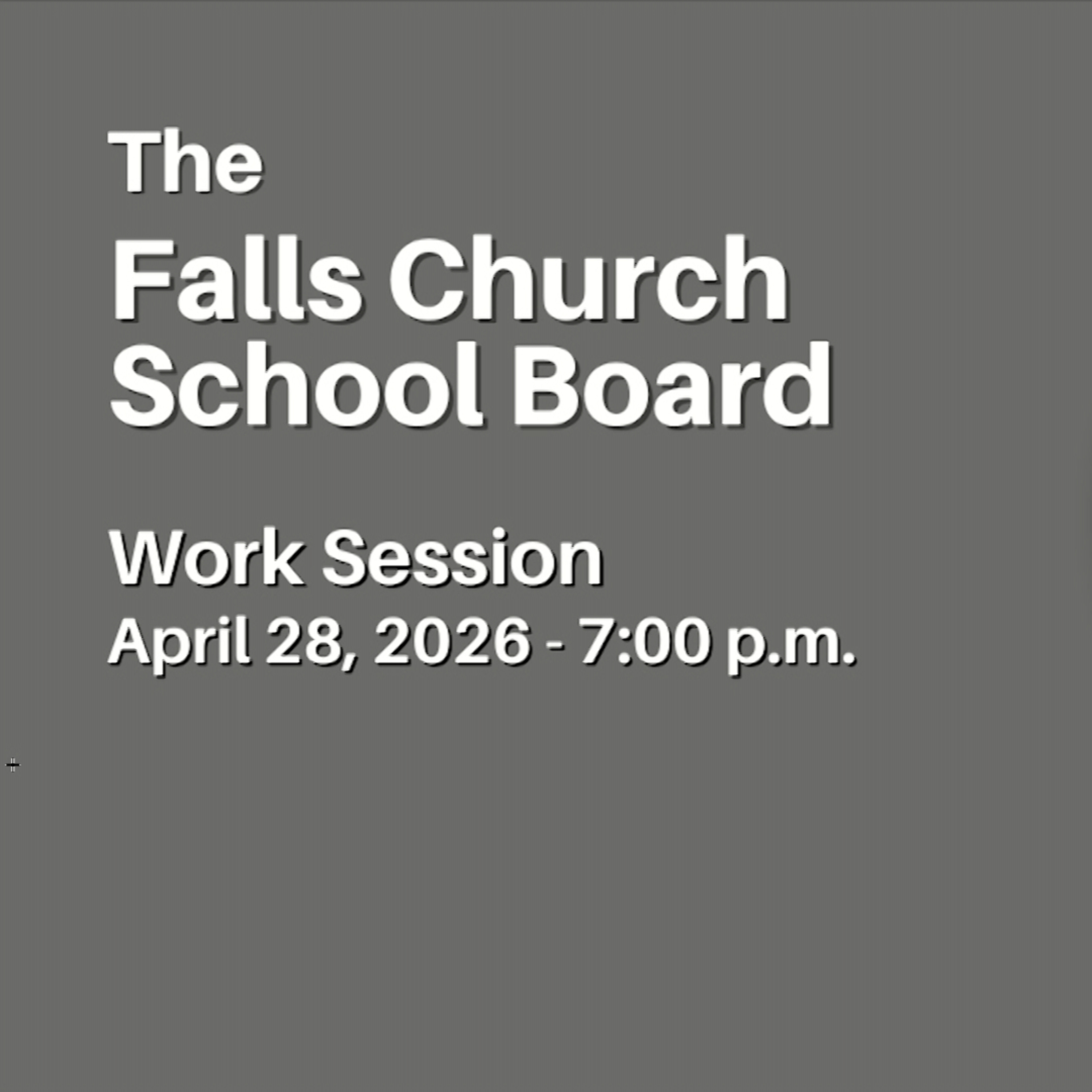 FCCPS School Board Work Session | April 28, 2026 episode artwork