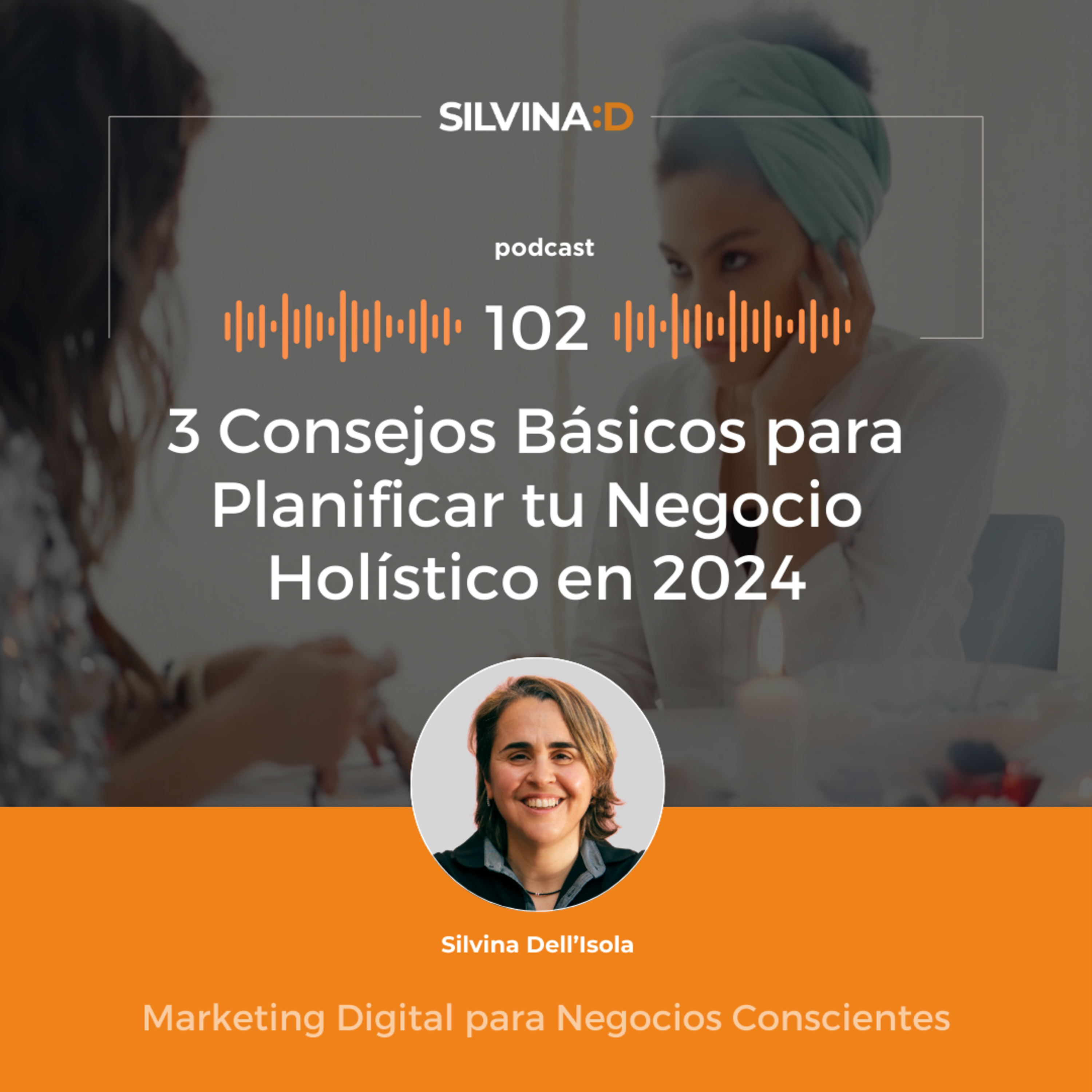  Ep. 102 - 3 Consejos Básicos para Planificar tu Negocio Holístico en 2024 episode artwork
