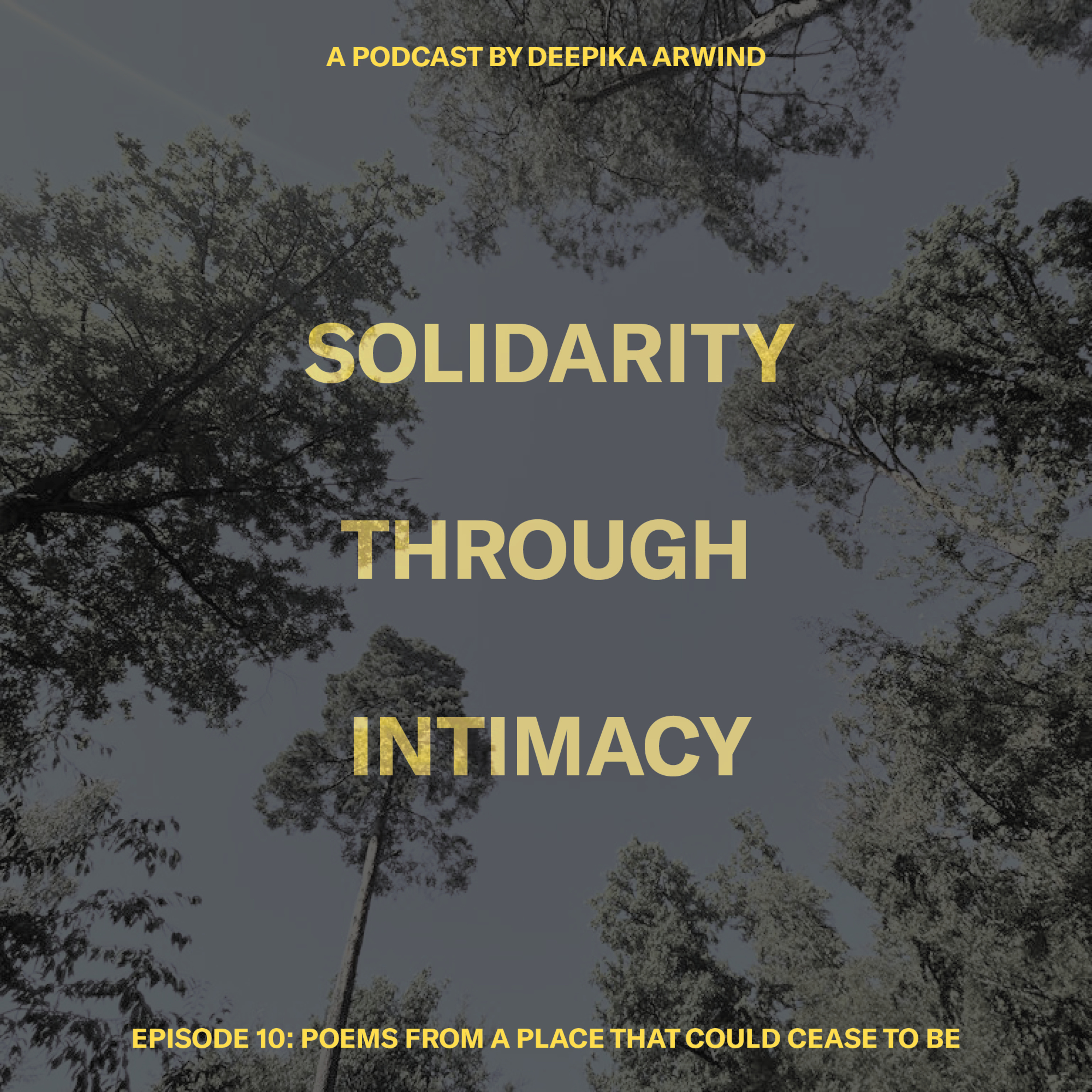 Episode 10: Poems from a place that could cease to be episode artwork