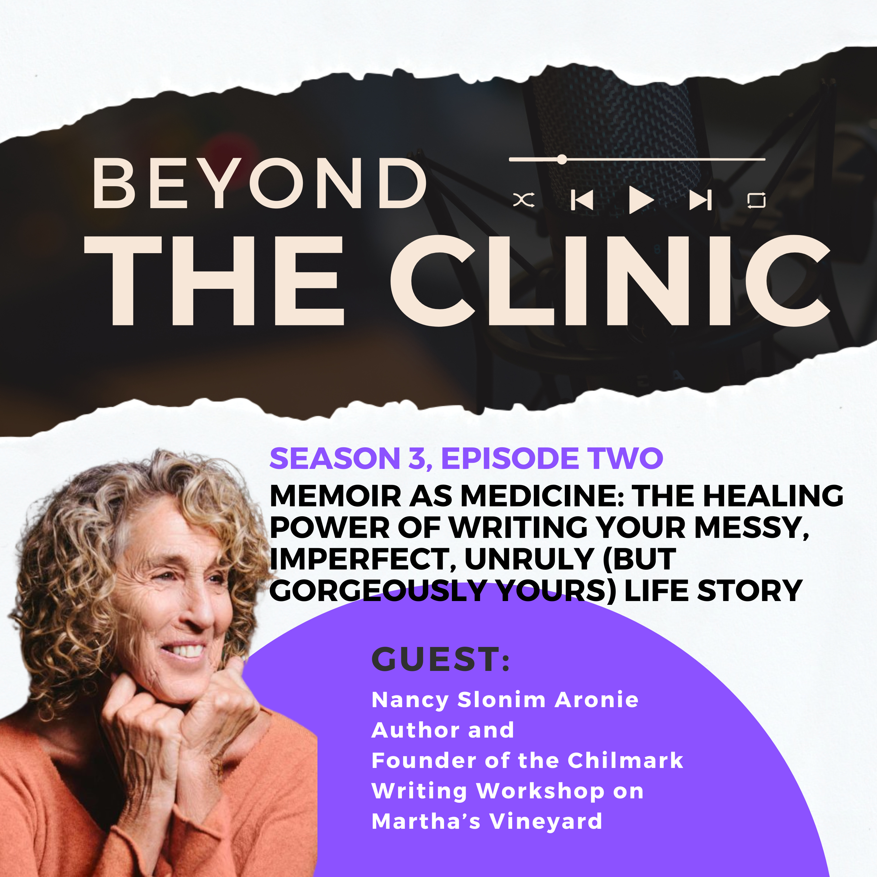 Memoir as Medicine: The Healing Power of Writing Your Messy, Imperfect, Unruly (but Gorgeously Yours) Life Story episode artwork