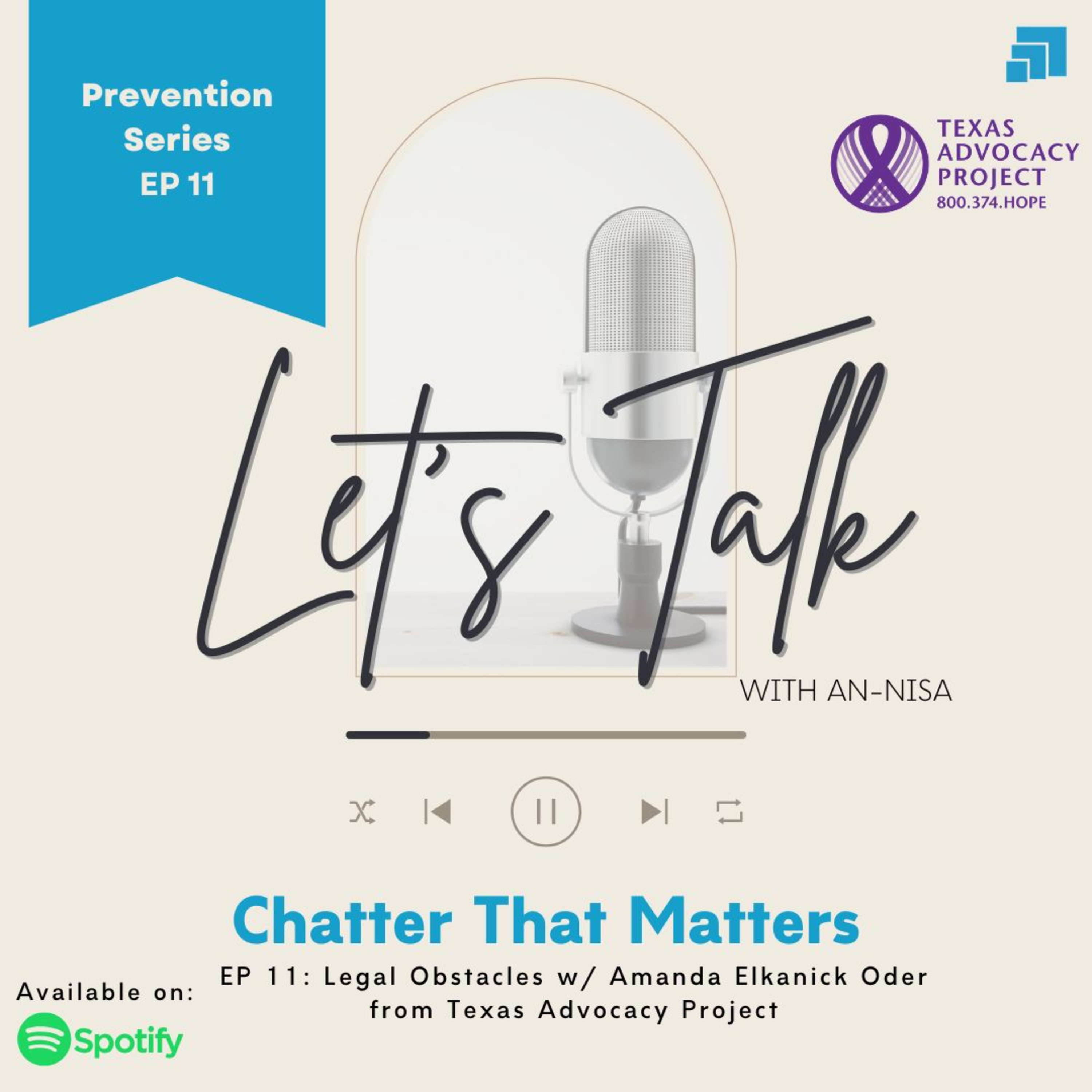  Legal Obstacles w/ Texas Advocacy Project thumbnail