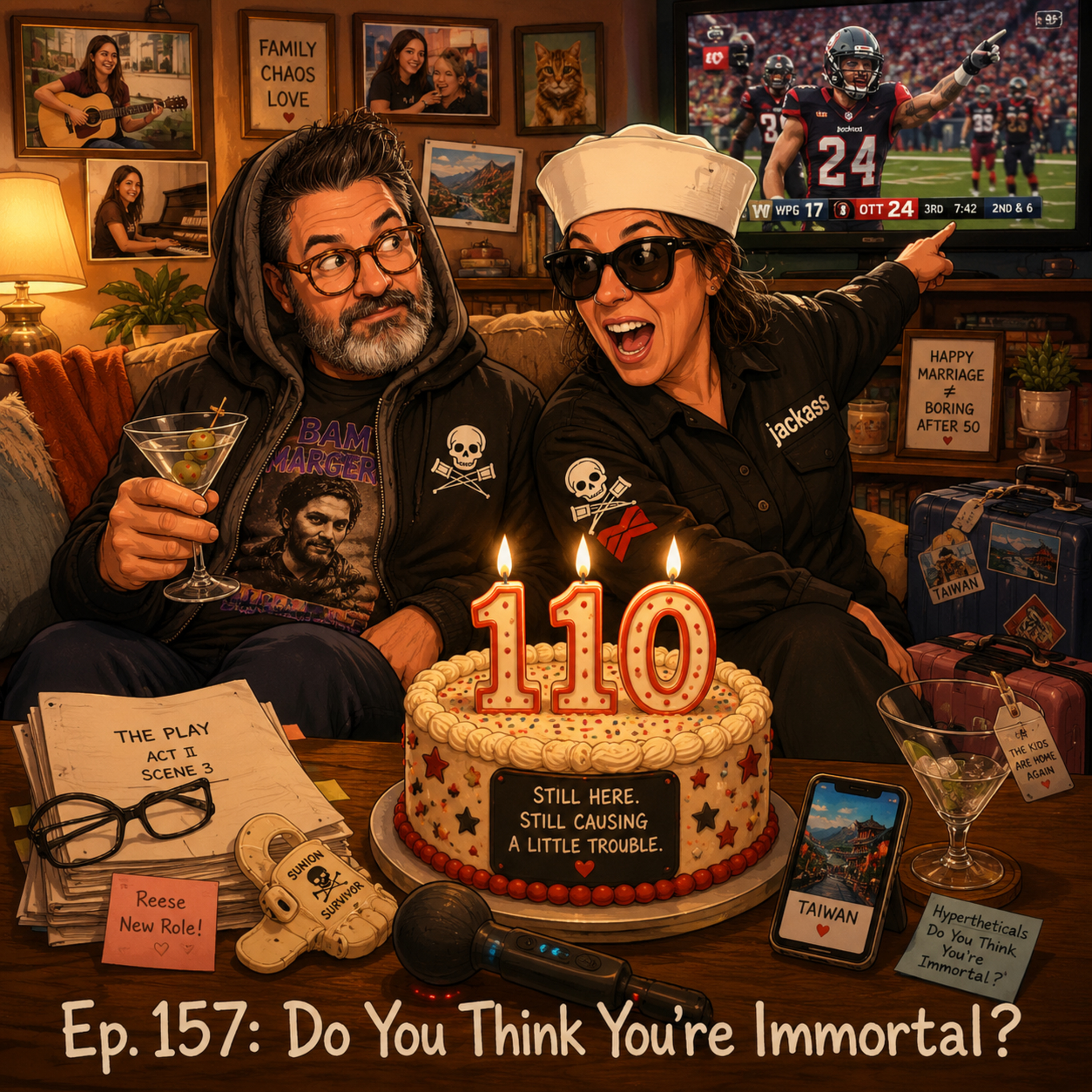 Ep. 157: Do You Think You're Immortal? | Midlife Marriage, Aging & Adult Kids