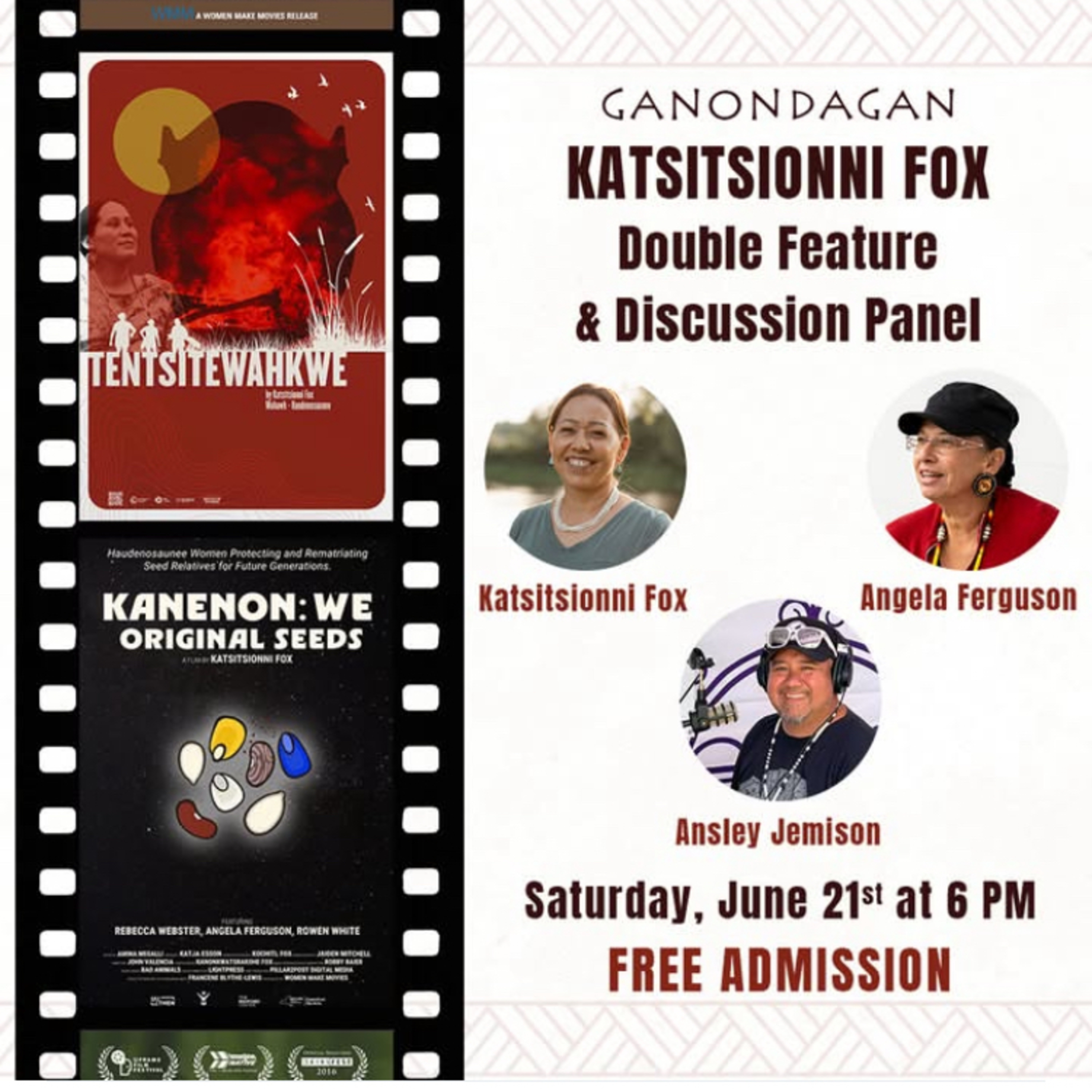 Telling Stories through Food, Clay and Media w/ Mohawk director Katsitsionni Fox and Onondaga seed keeper Angela Ferguson