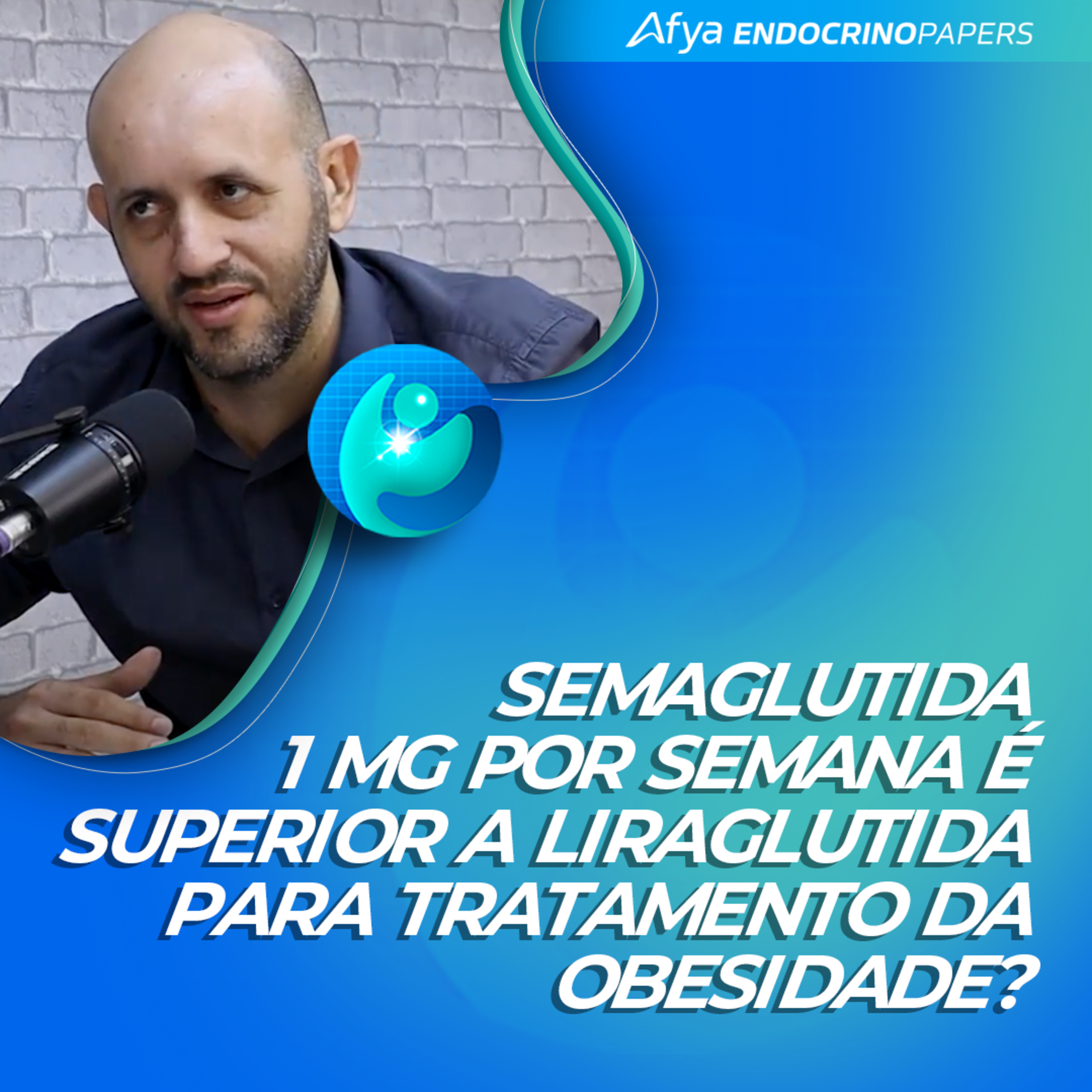 #567-Semaglutida 1 mg por semana é superior a liraglutida para tratamento da obesidade? episode artwork