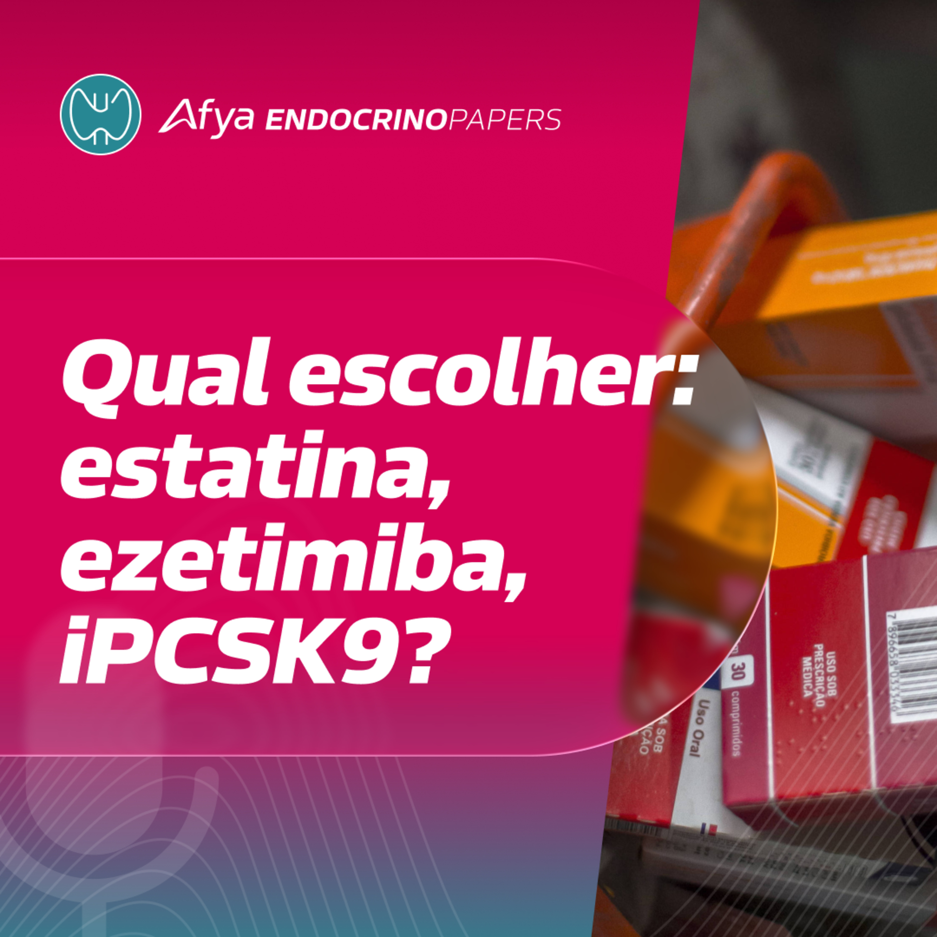 Quais medicamentos hipolipemiantes são considerados pela diretriz brasileira no manejo da hipercolesterolemia? episode artwork