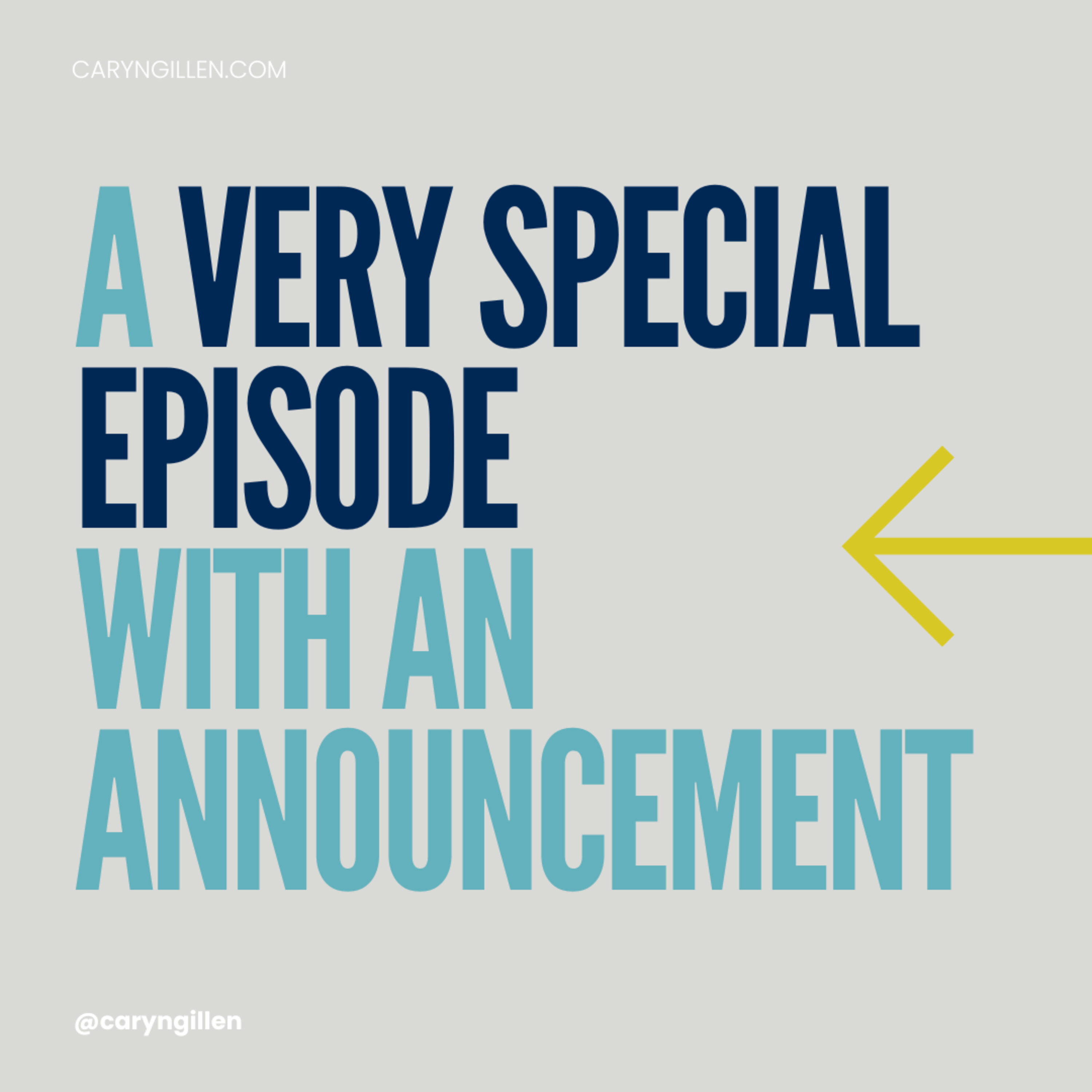Hello! ...and an announcement episode artwork