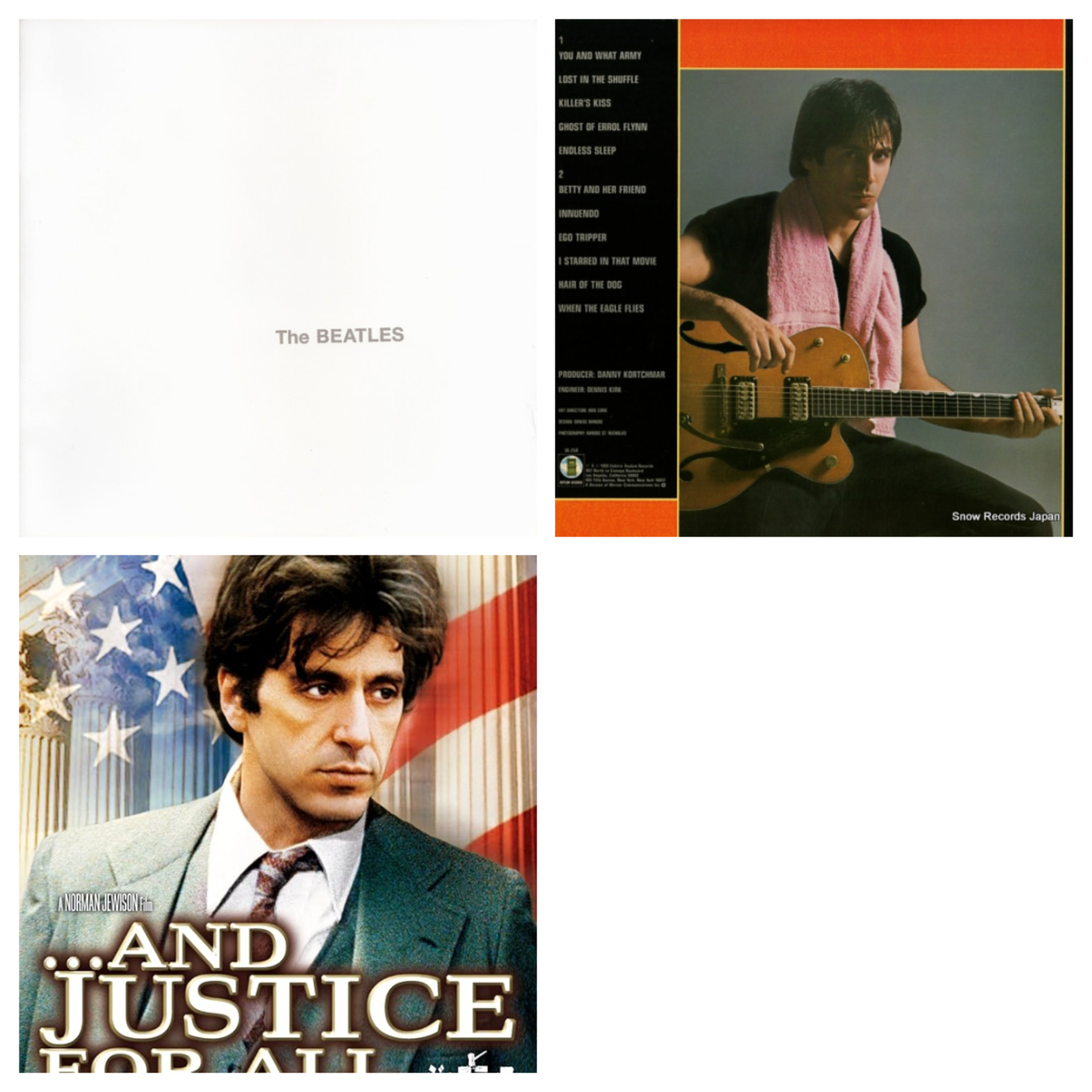 #319　『ダニー・コーチマー』『ホワイトアルバム』『ジャスティス』など