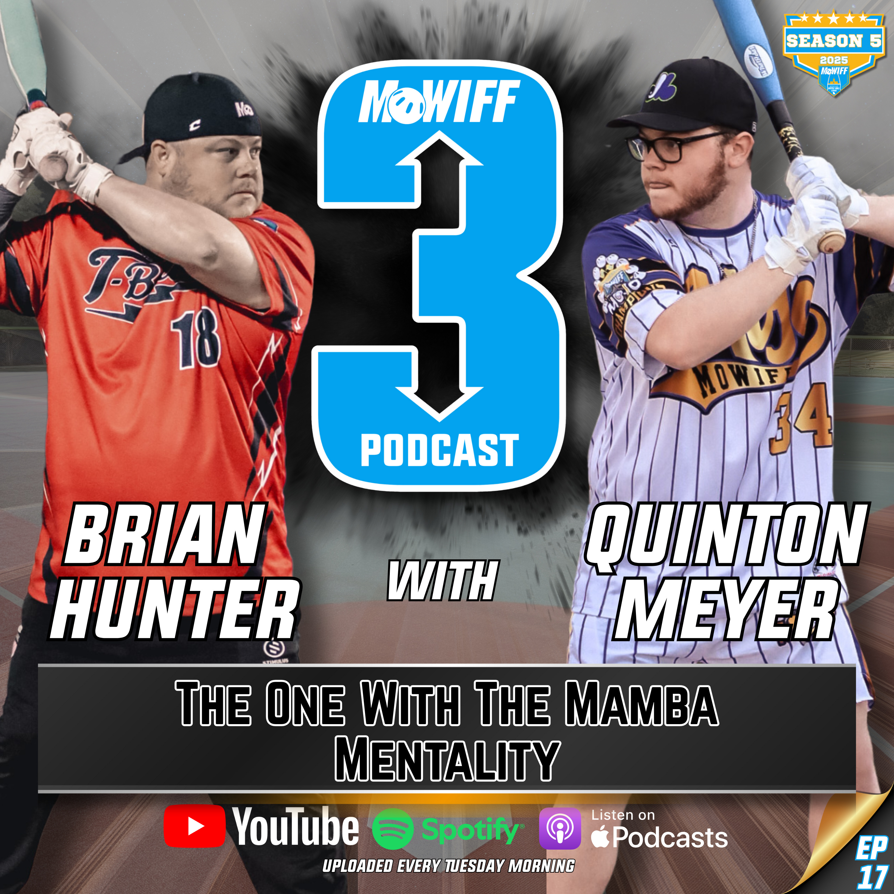 Ep 17 - 3U3D - "The One With The Mamba Mentality" episode artwork