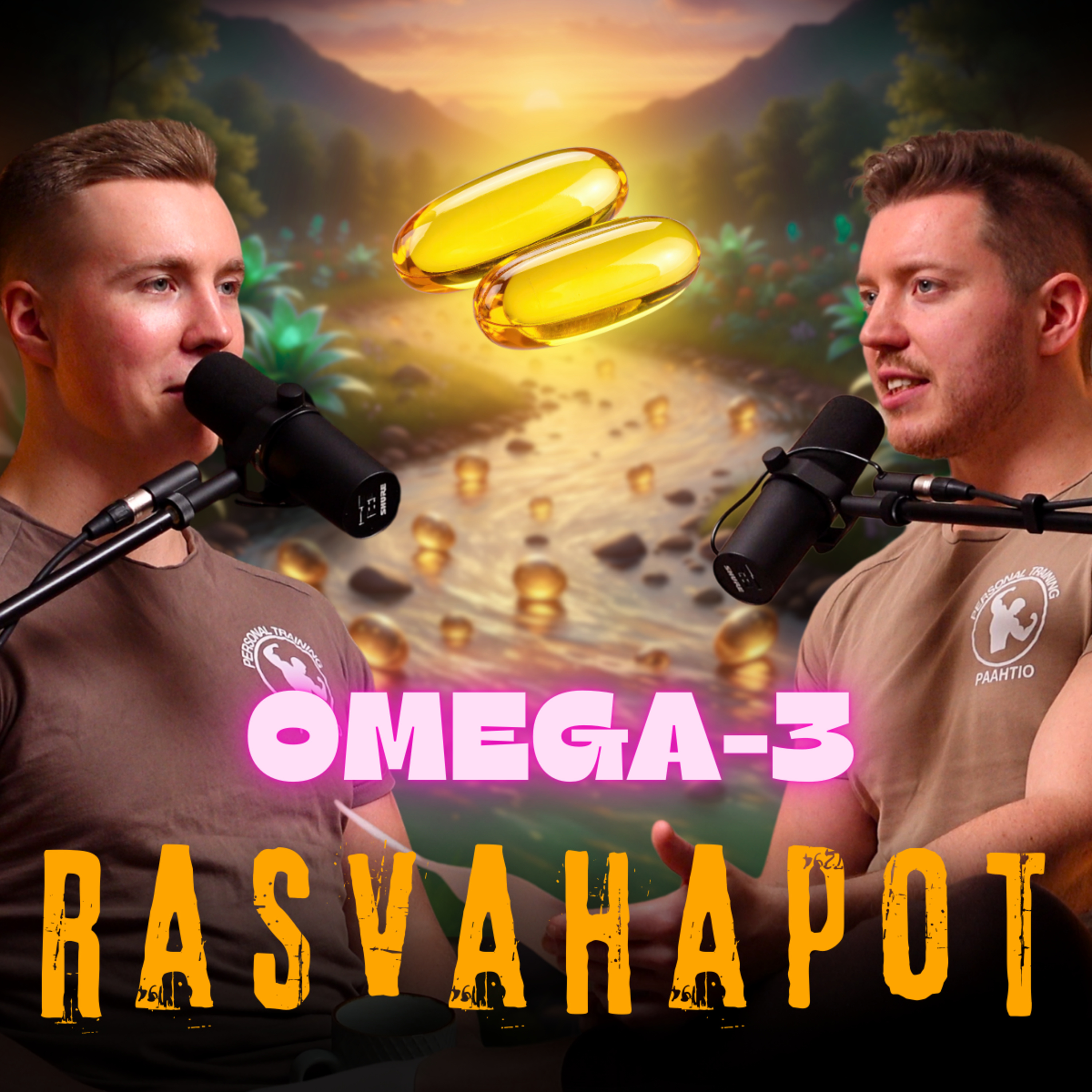 #79: Omega-rasvahapot selkokielellä ☝🏼Omega-3 VS Omega-6. Rasvojen demonisointi. EPA ja DHA. Proteiinin saantisuositus. episode artwork