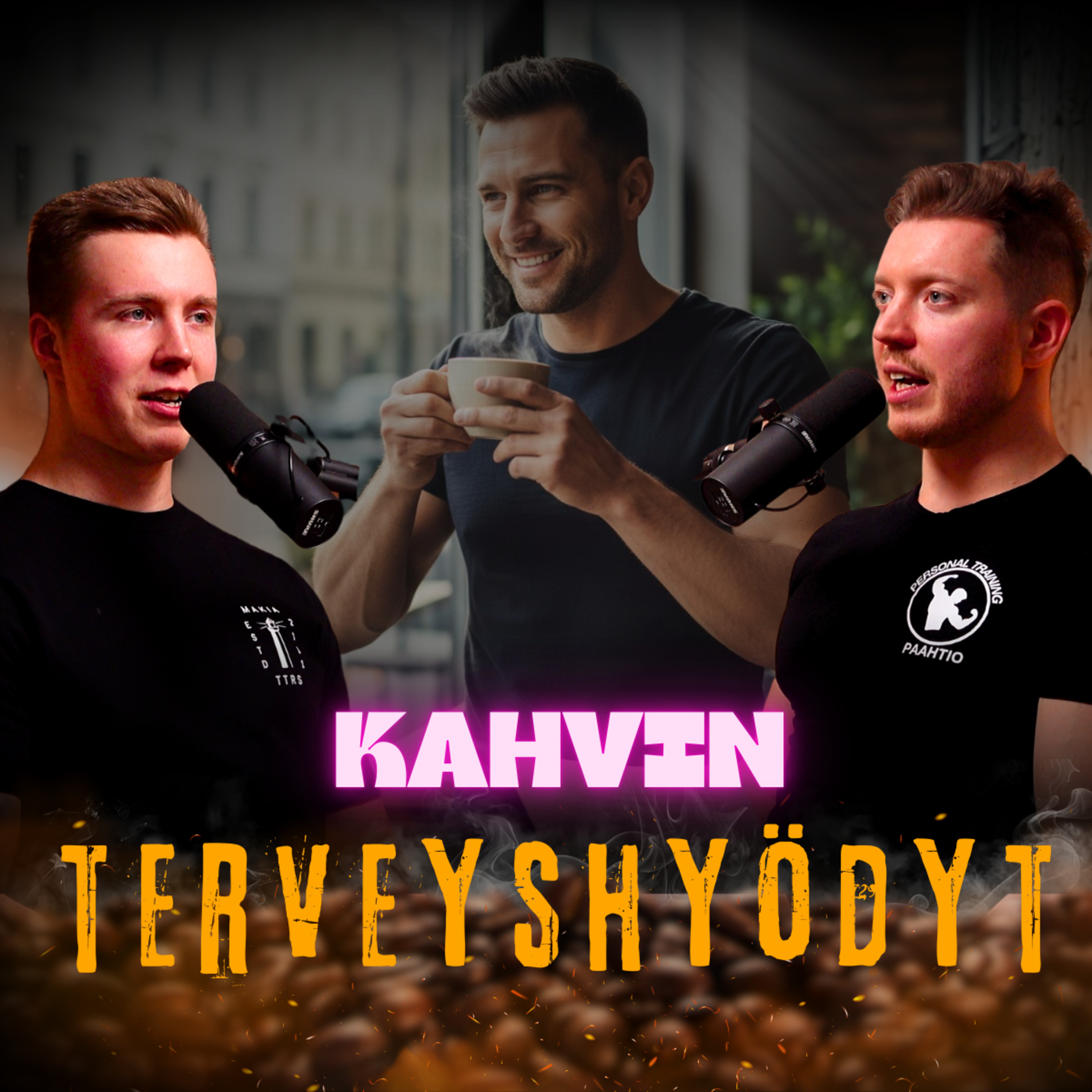 #81: 5 syytä juoda KAHVIA ☕️ Kofeiini, kahvi, lyijy suodatinpusseissa, kahvin historia. episode artwork