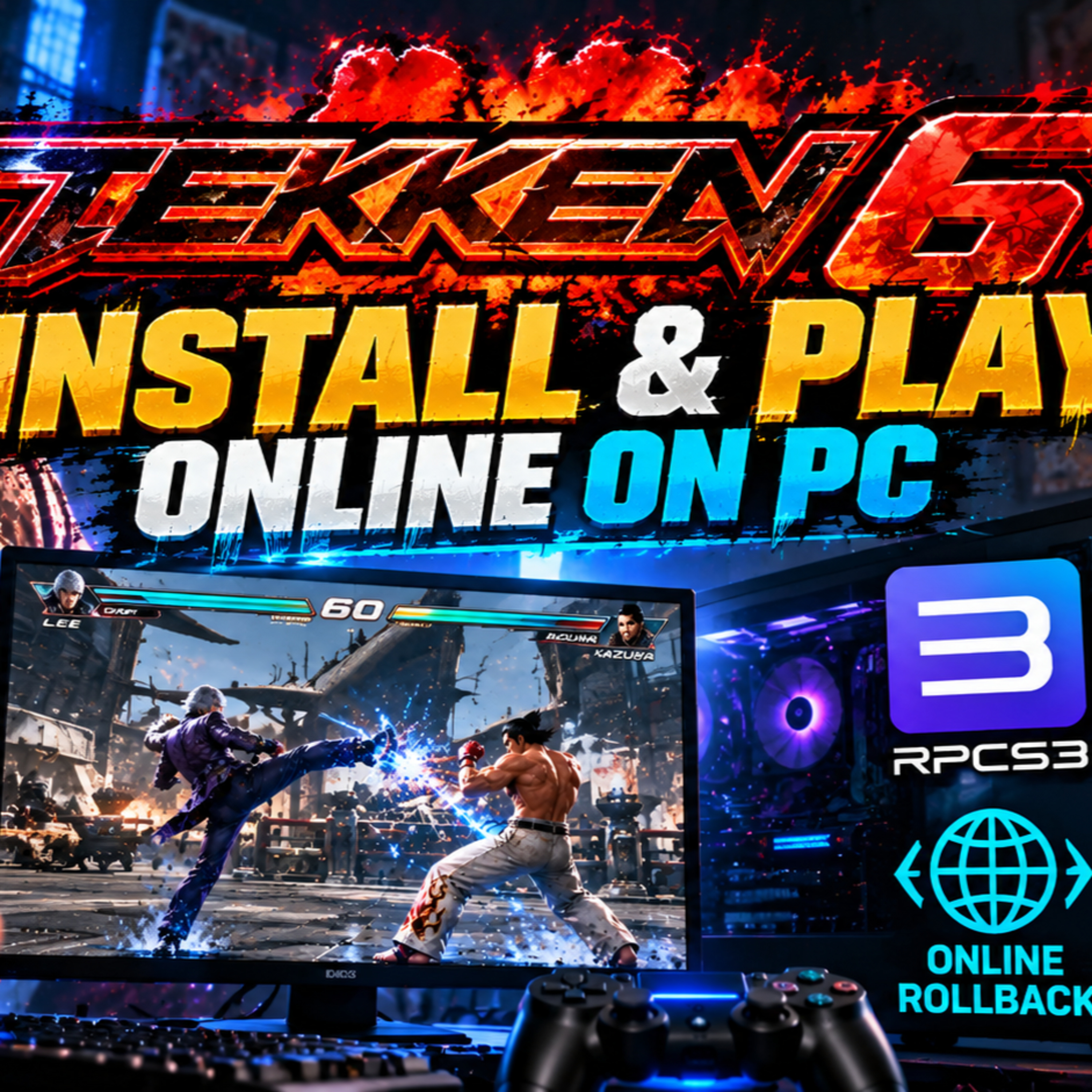 How to Install Tekken 6 on PC With Rollback (2026) | Step-by-Step Guide