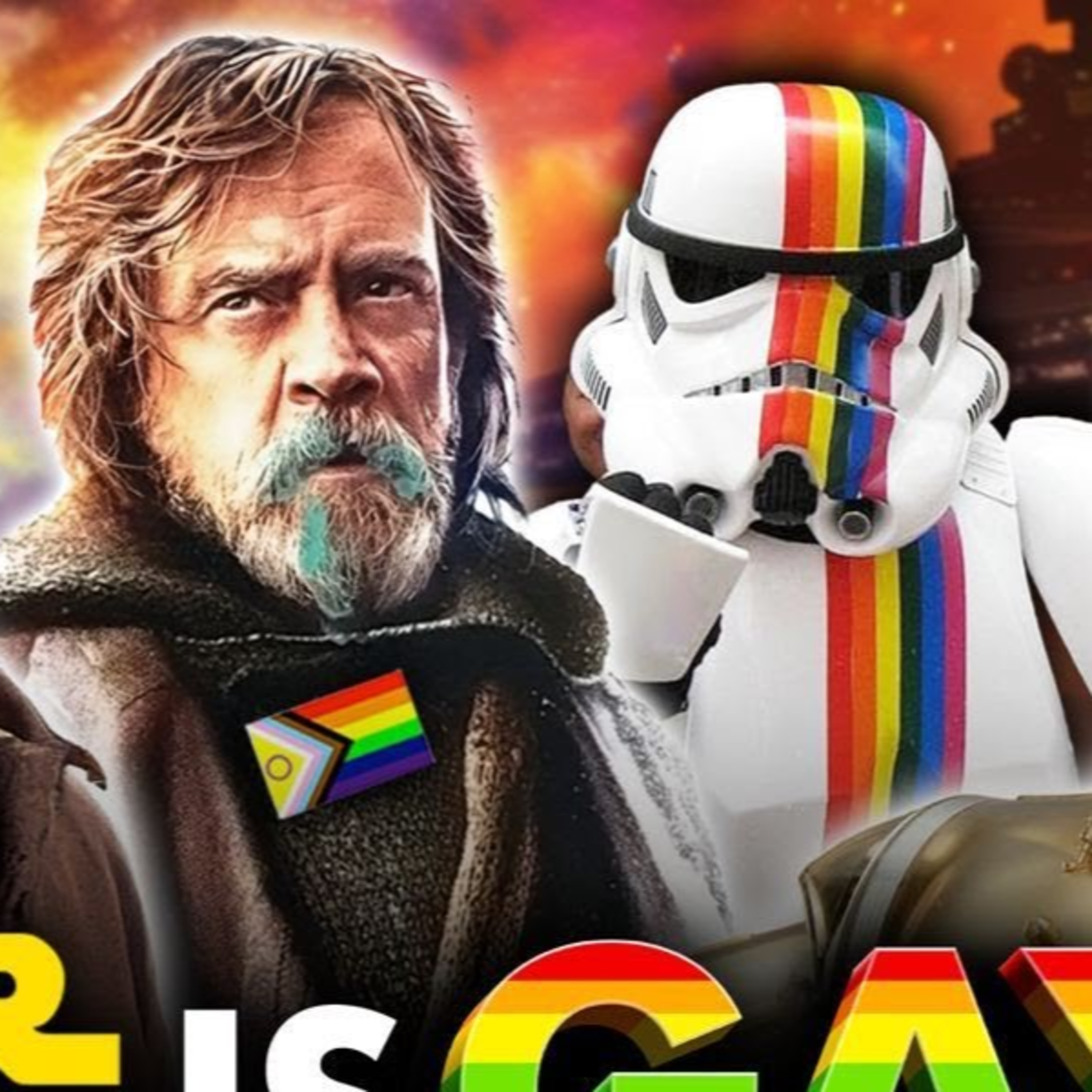 Woke Gay Race Swapping Disney Destroys Star Wars