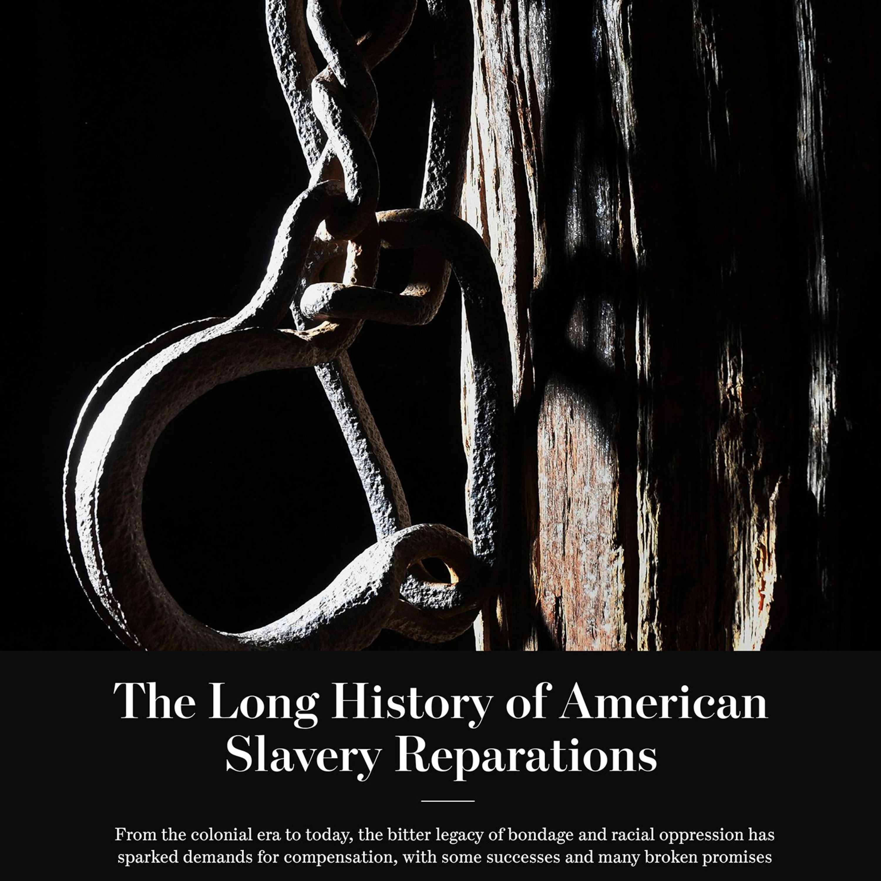 Reparations for black people in America episode artwork