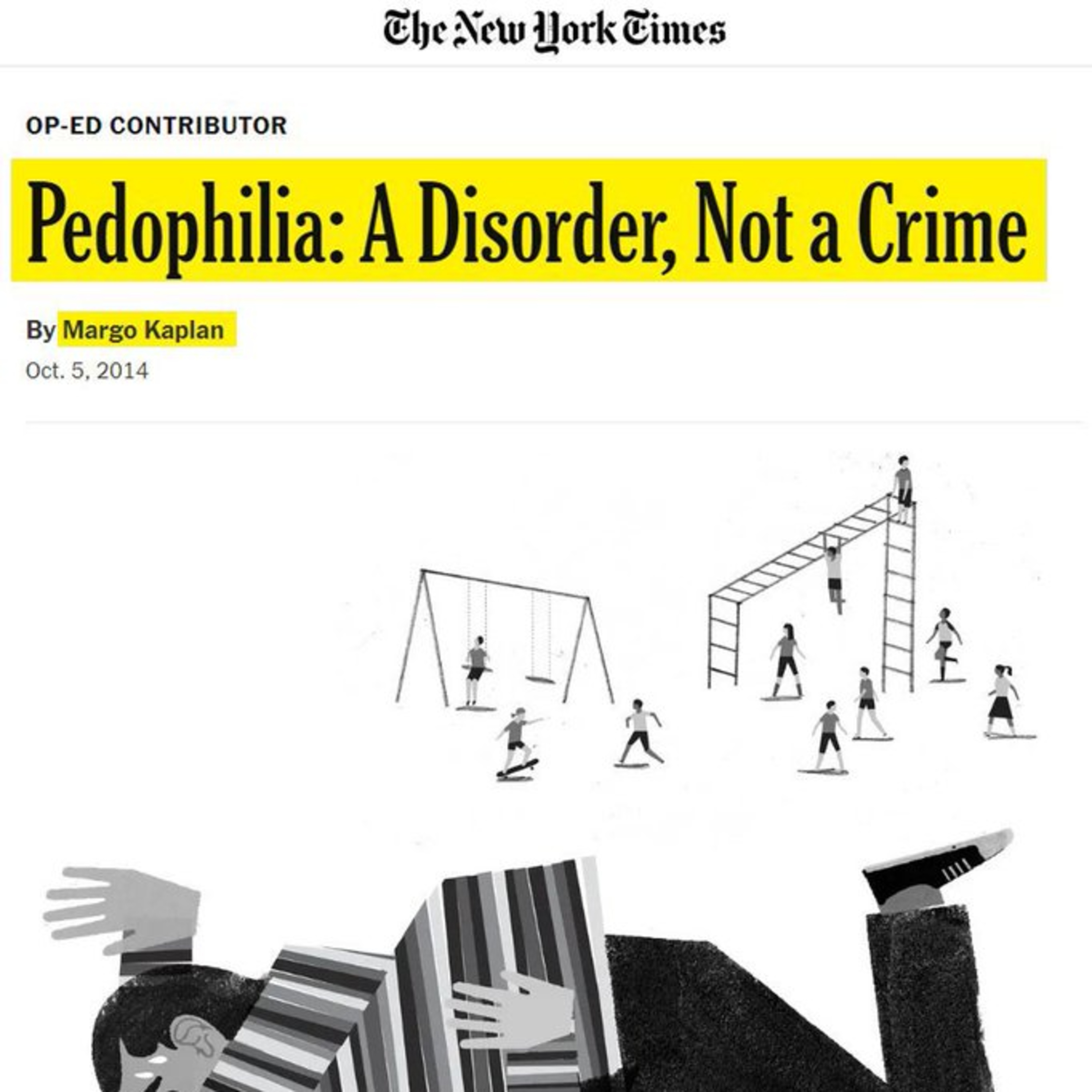 New York Times Defends Pedophilia episode artwork