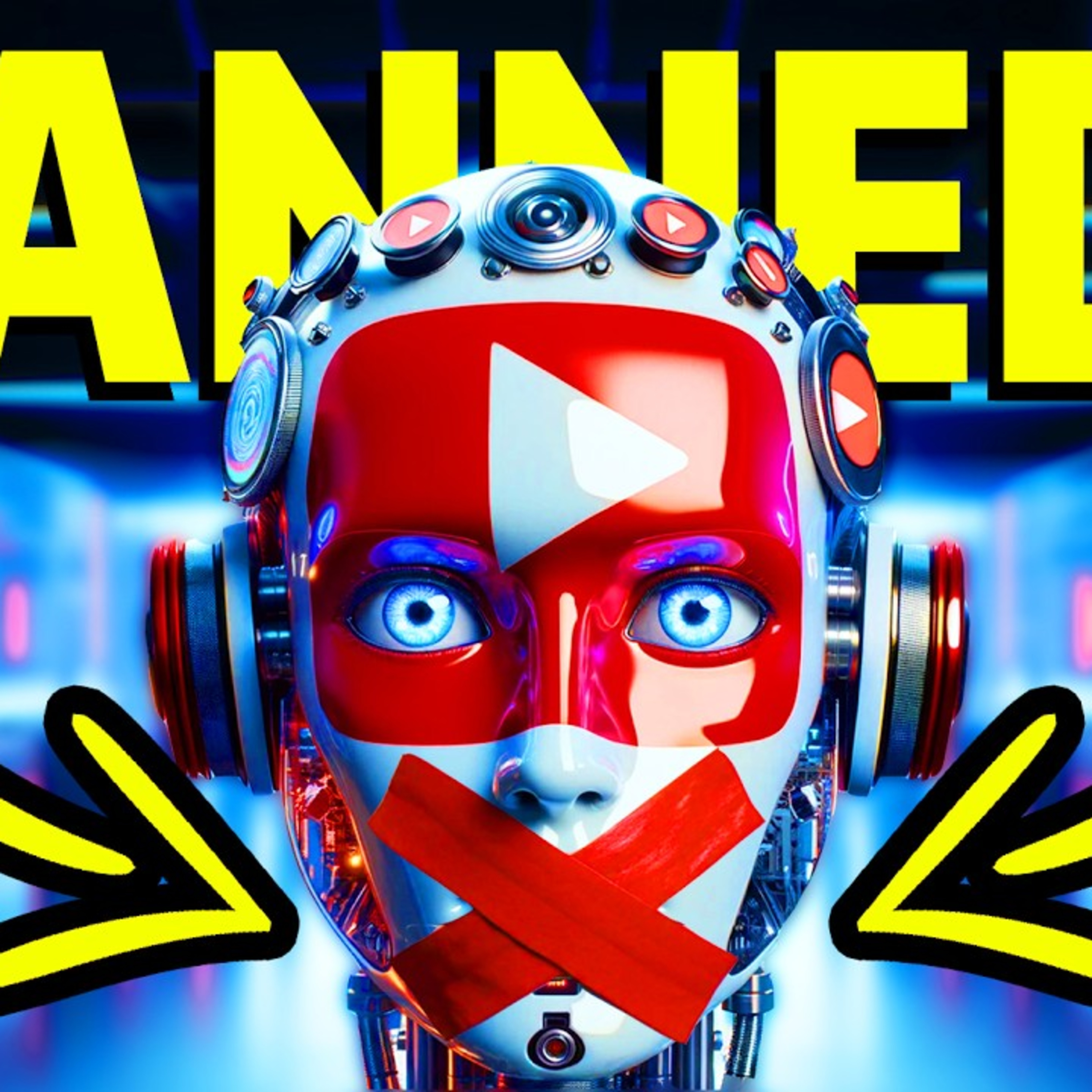 YouTube’s AI ban hammer comes down on millions of channels episode artwork