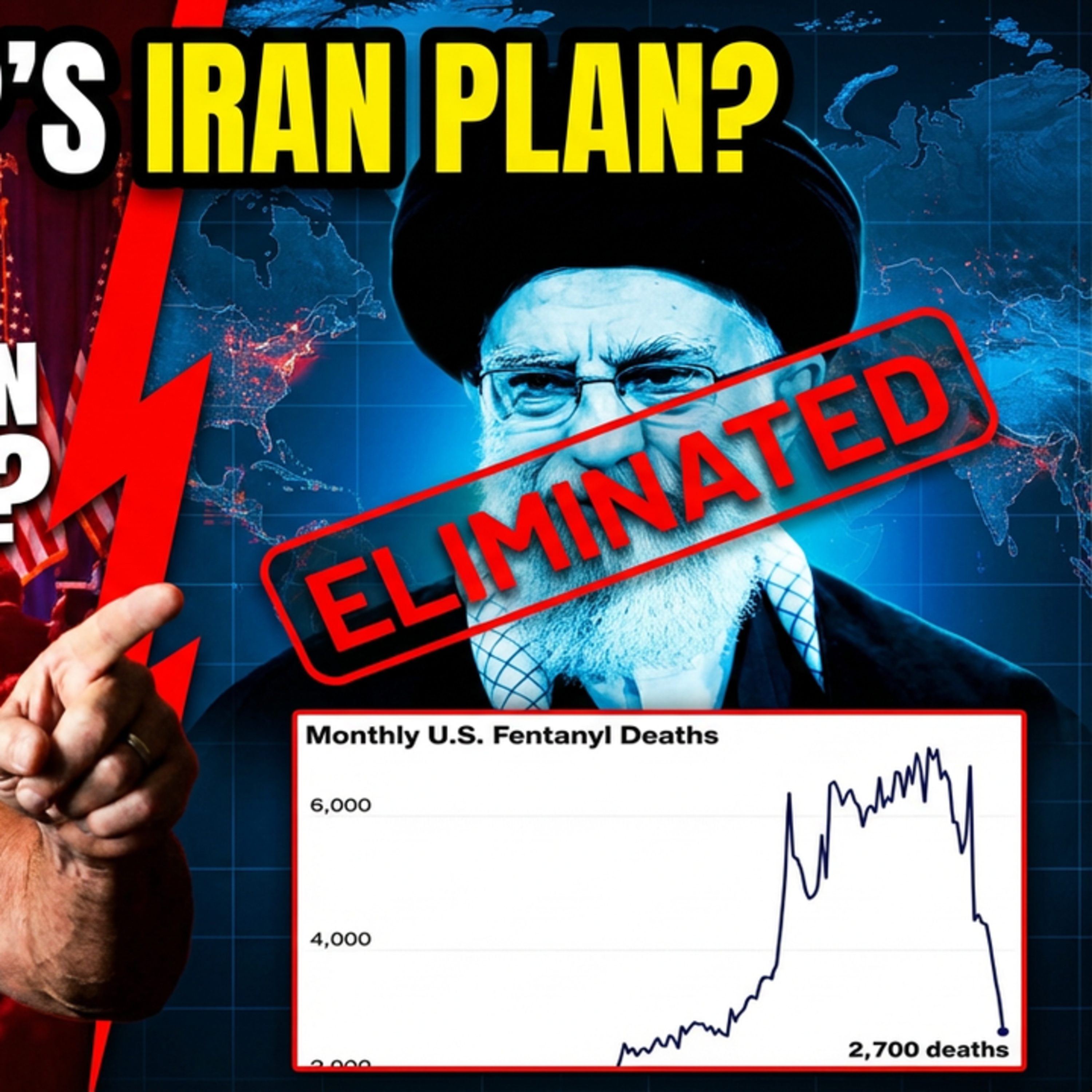 Trump Kills Khamenei, Iran War, Muslim Cells in America Awaken episode artwork
