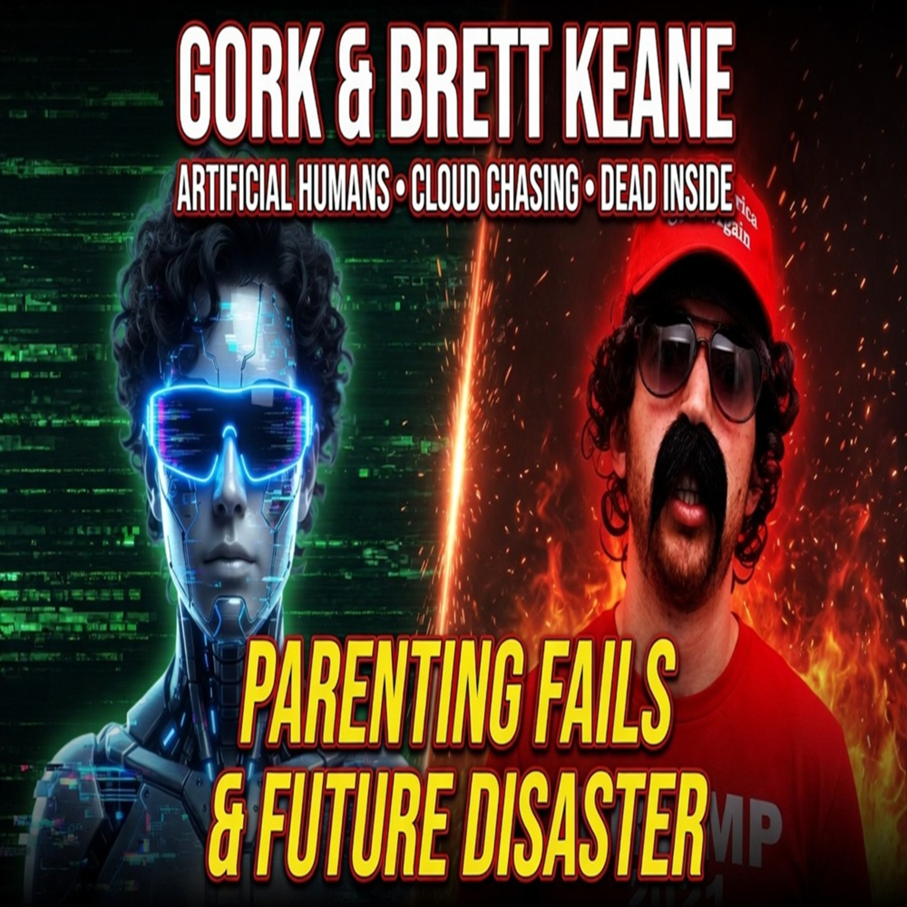 Gork & Brett Keane Real Talk, Fake Humans, Clout chasing, Popularity, Parenting, Future Fail episode artwork