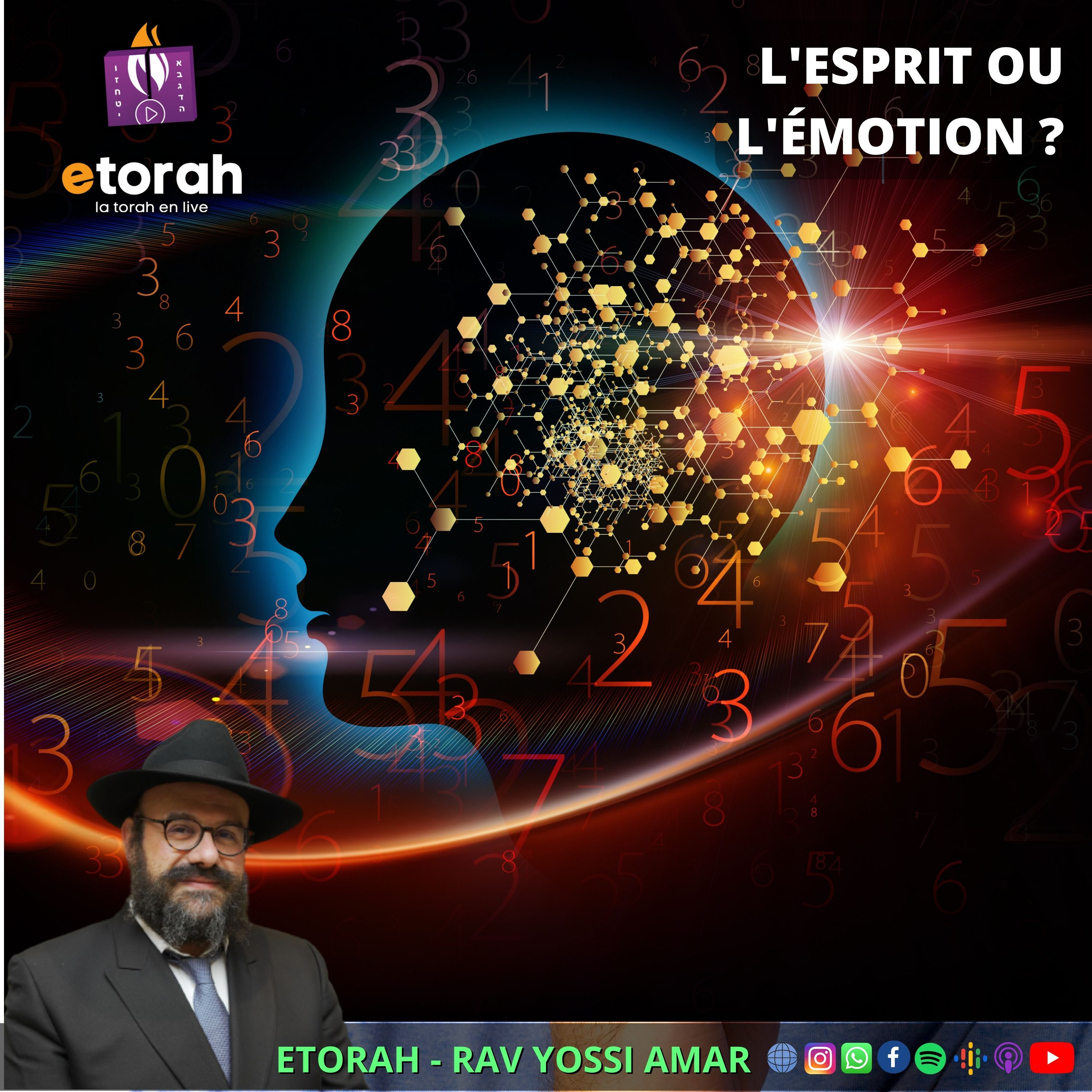 Chaar Hayi'houd véhaémouna #1: Qu'est-ce que la 'hassidout, l'esprit ou l'émotion? Prier ou savoir ? episode artwork