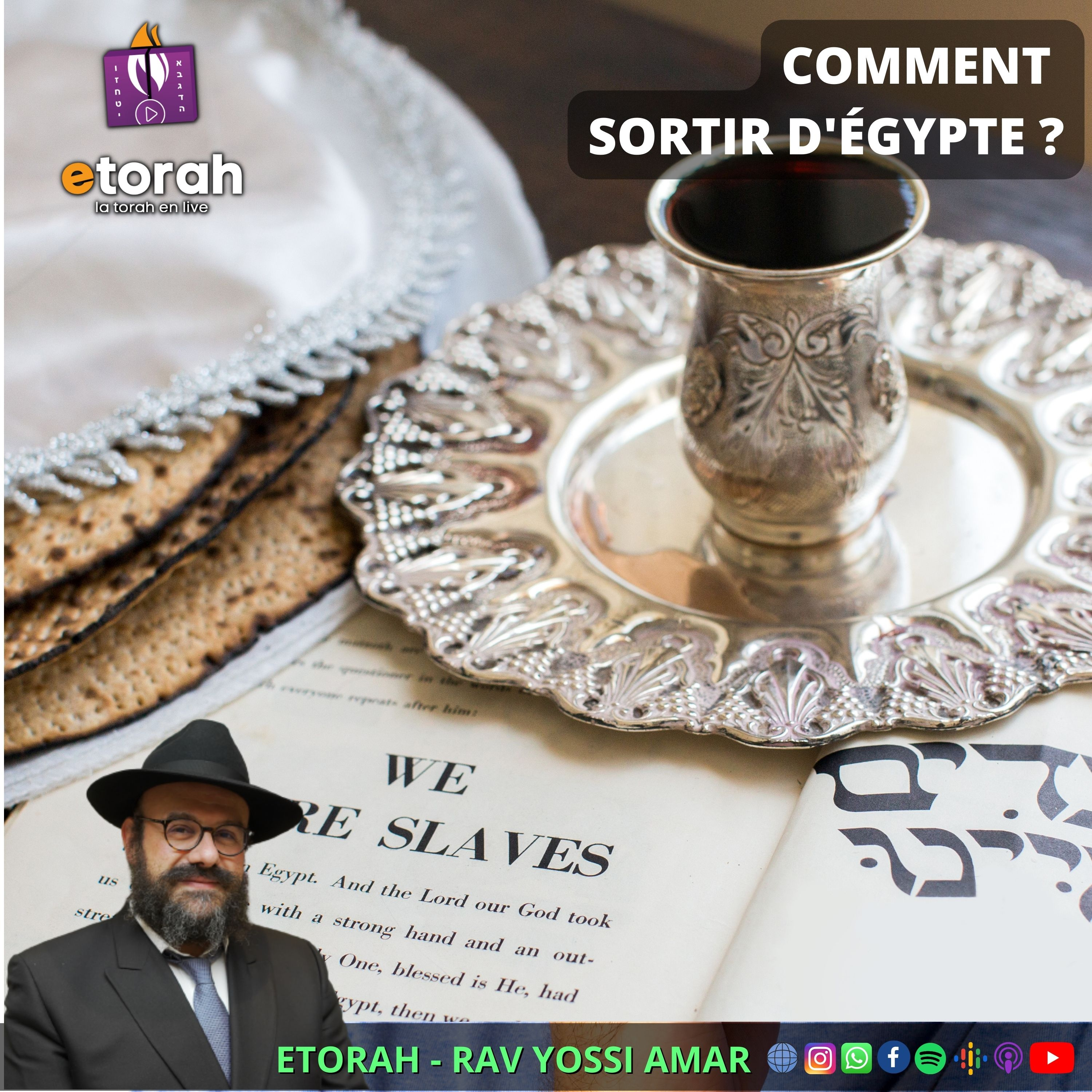 Pessah - La Hagada commentée par le Rabbi de Loubavitch #8: Comment sortir d'Egypte aujourd’hui ? episode artwork