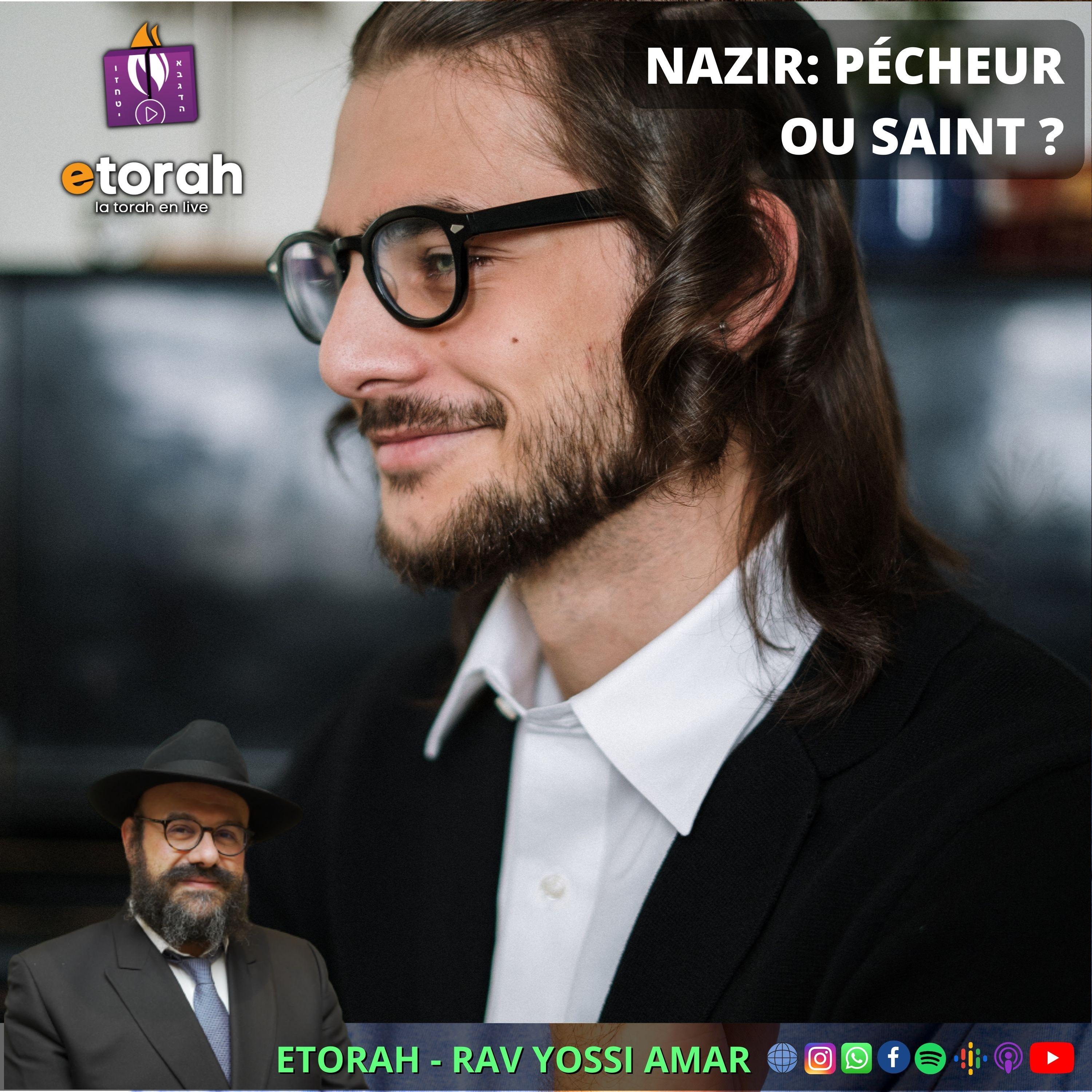 Pessa'h Siyoum: Est-ce bien ou pas d'être Nazir? Un pécheur ou un saint? Deux voies dans l'éducation episode artwork