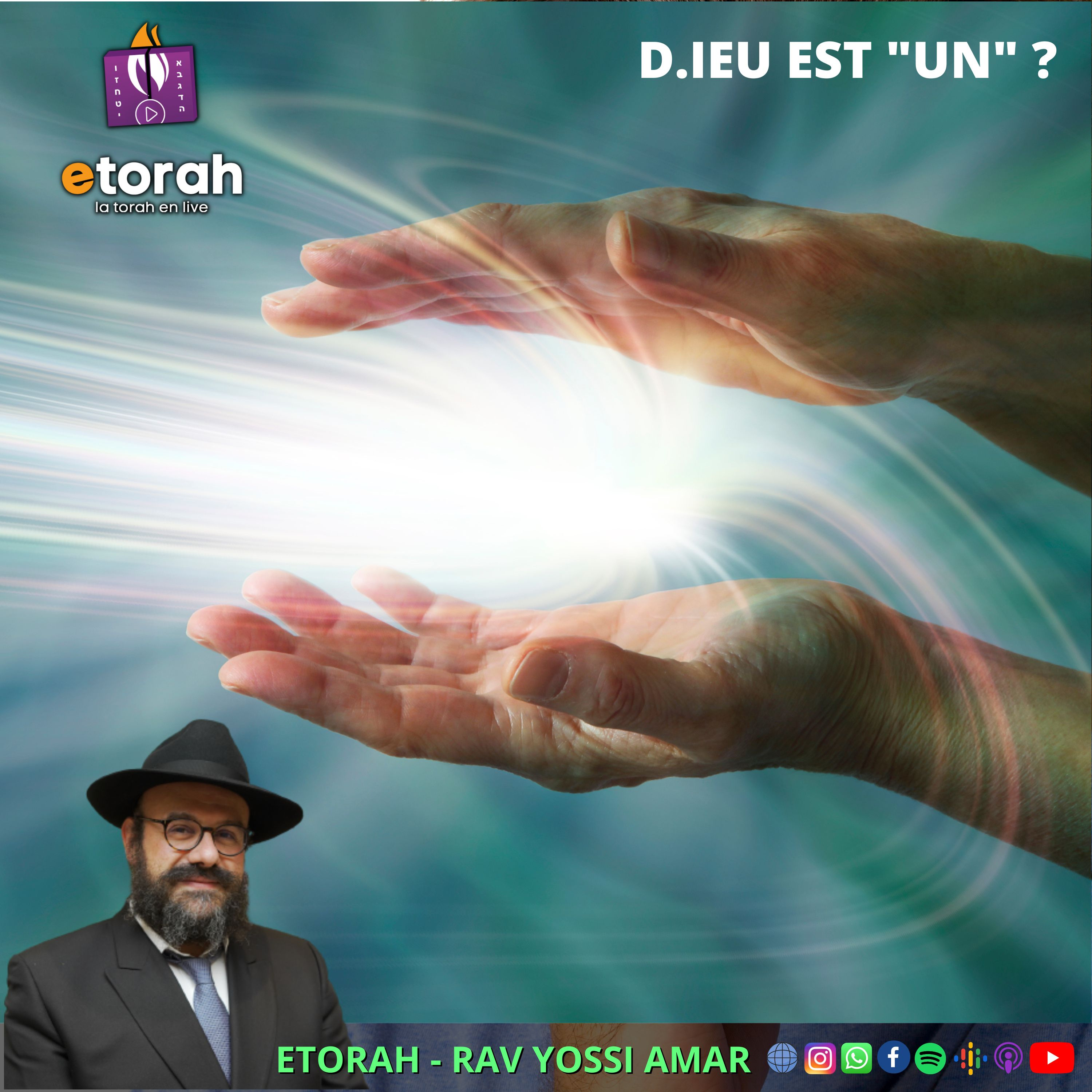 Chaar Hayi'houd véhaémouna #5: Qu'est-ce que l'unité de D.ieu ? Et que signifie que "D.ieu est un" ? episode artwork