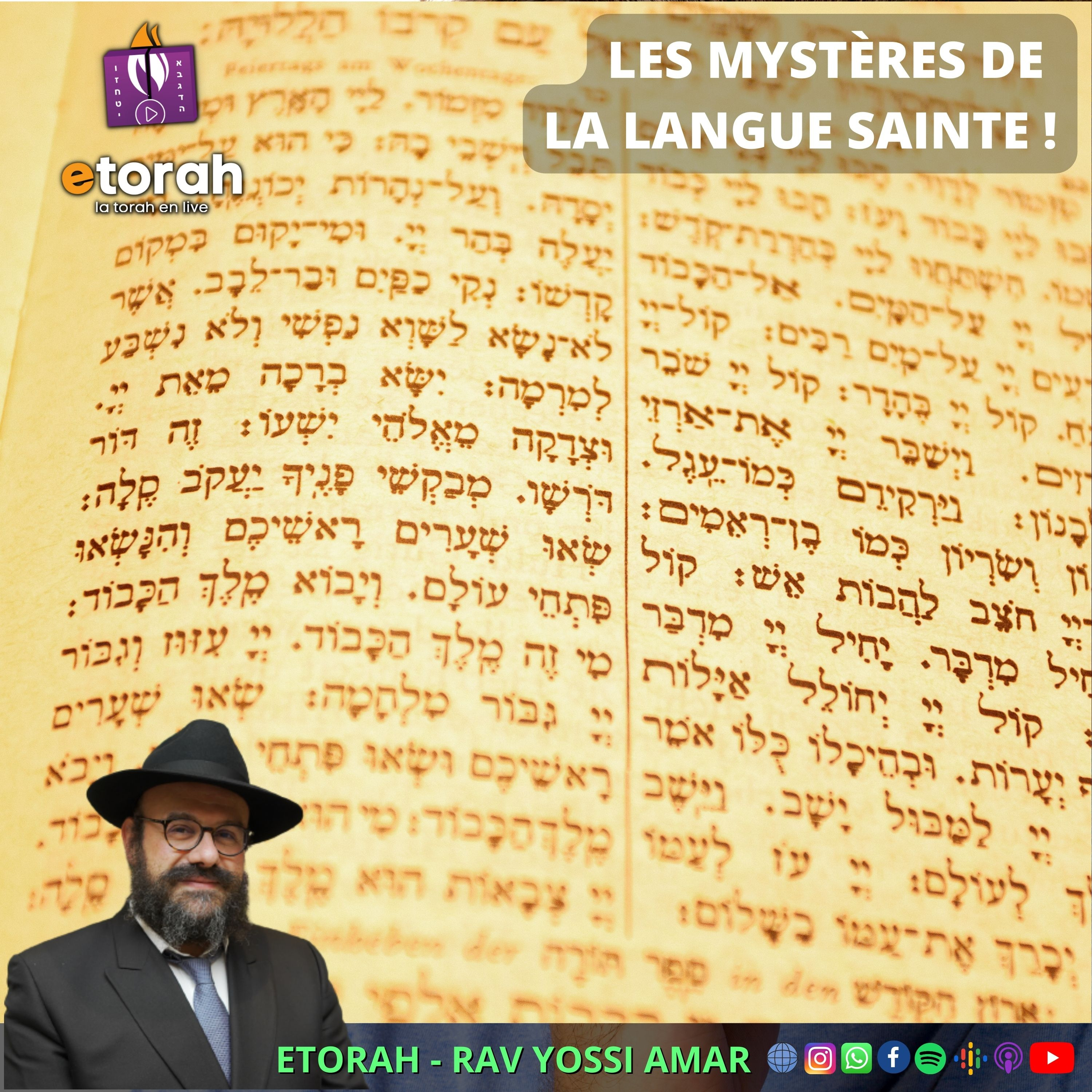 Chaar Hayi'houd véhaémouna #6 Ch. 1: Quelle est la signification des noms et lettres hébraïques ? episode artwork