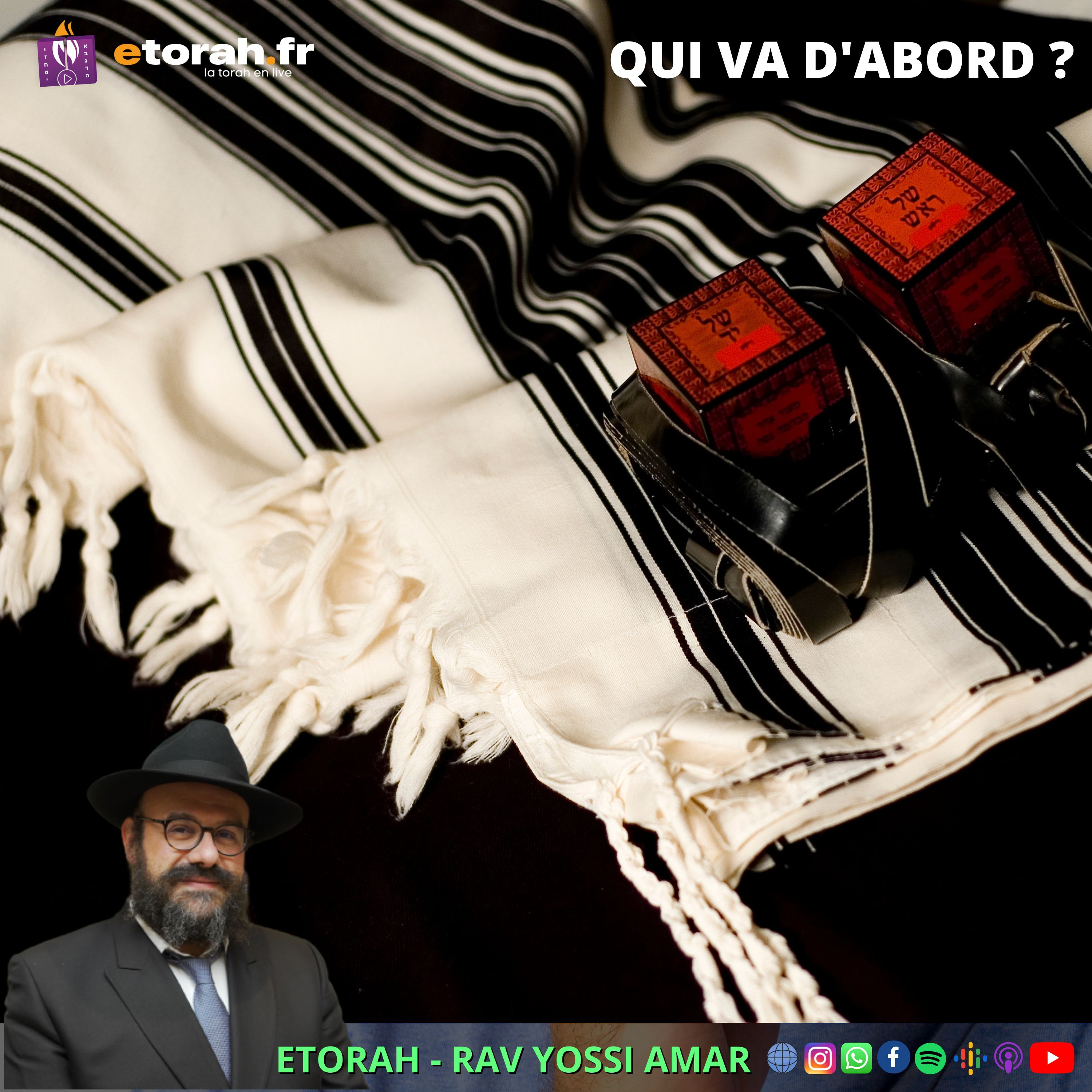 Lois des les Tefilines #5: Comment placer les Tefilines ? Quels lieux ? Par qoui commencer ?