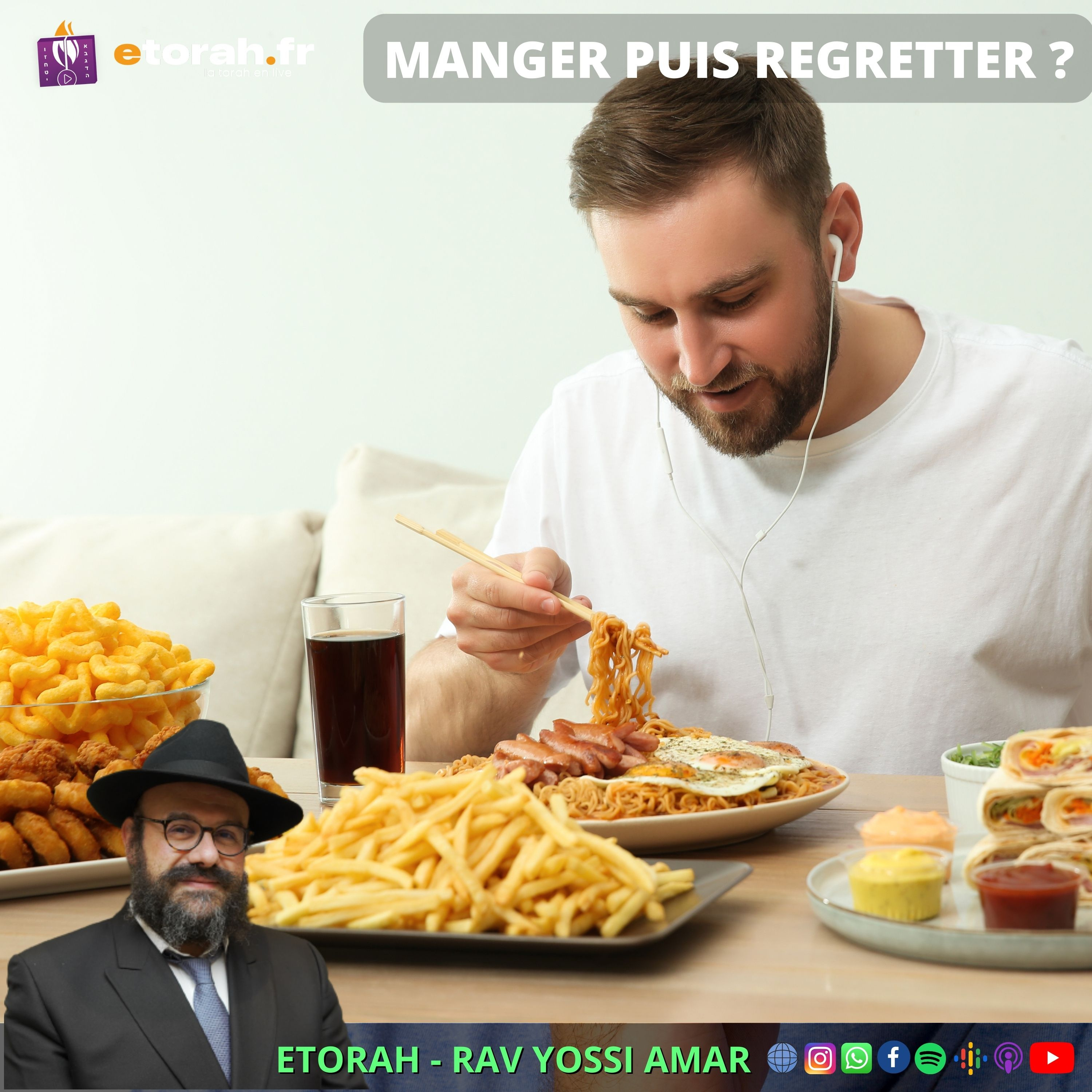 Ekev: Pourquoi on se gave de nourriture pour regretter ensuite d'avoir trop mangé ? quel trouble ! episode artwork