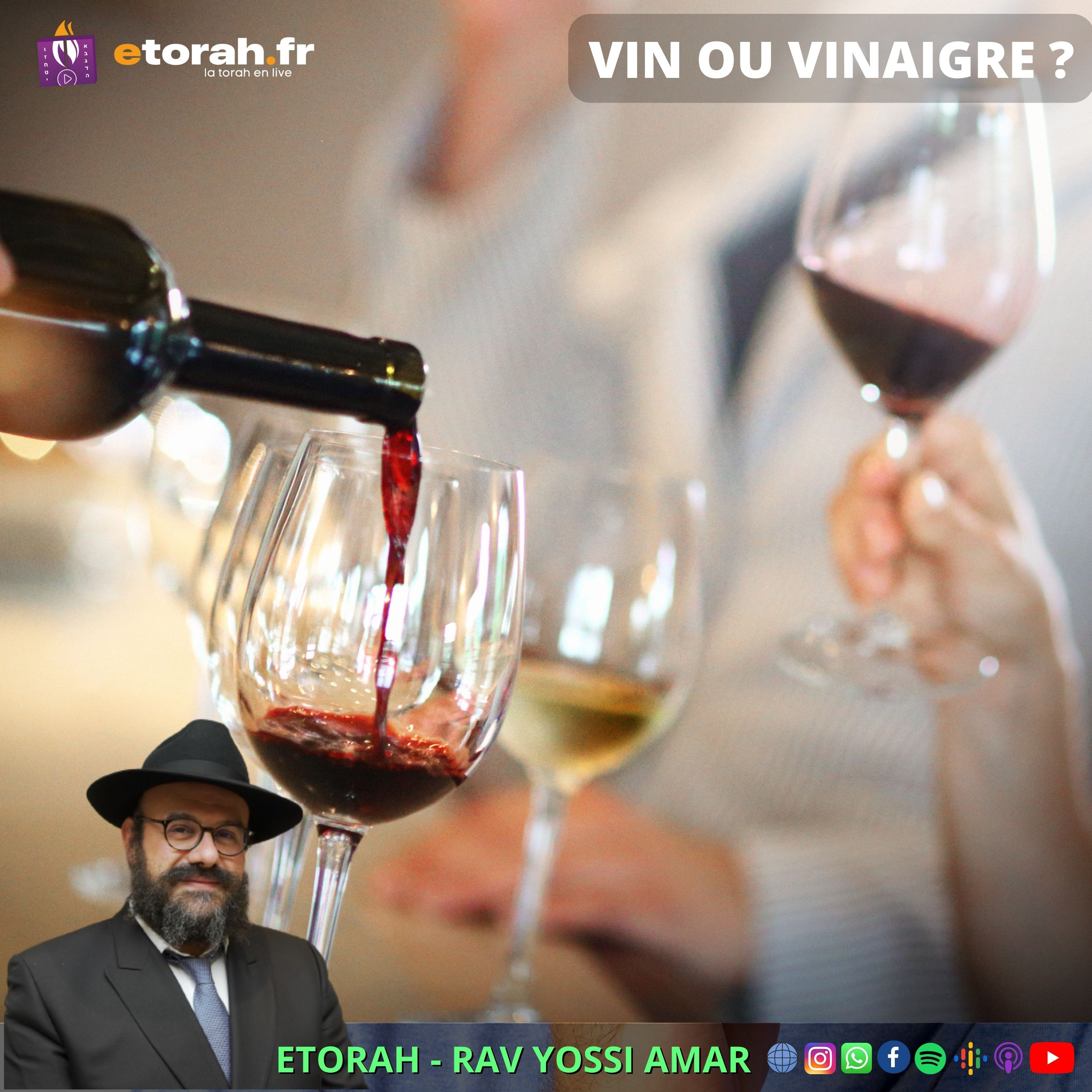 Ki Tetse: Pourquoi le mal existe-t-il ? êtes-vous plutôt vin ou vinaigre ? Chabbat ou amalek ? episode artwork