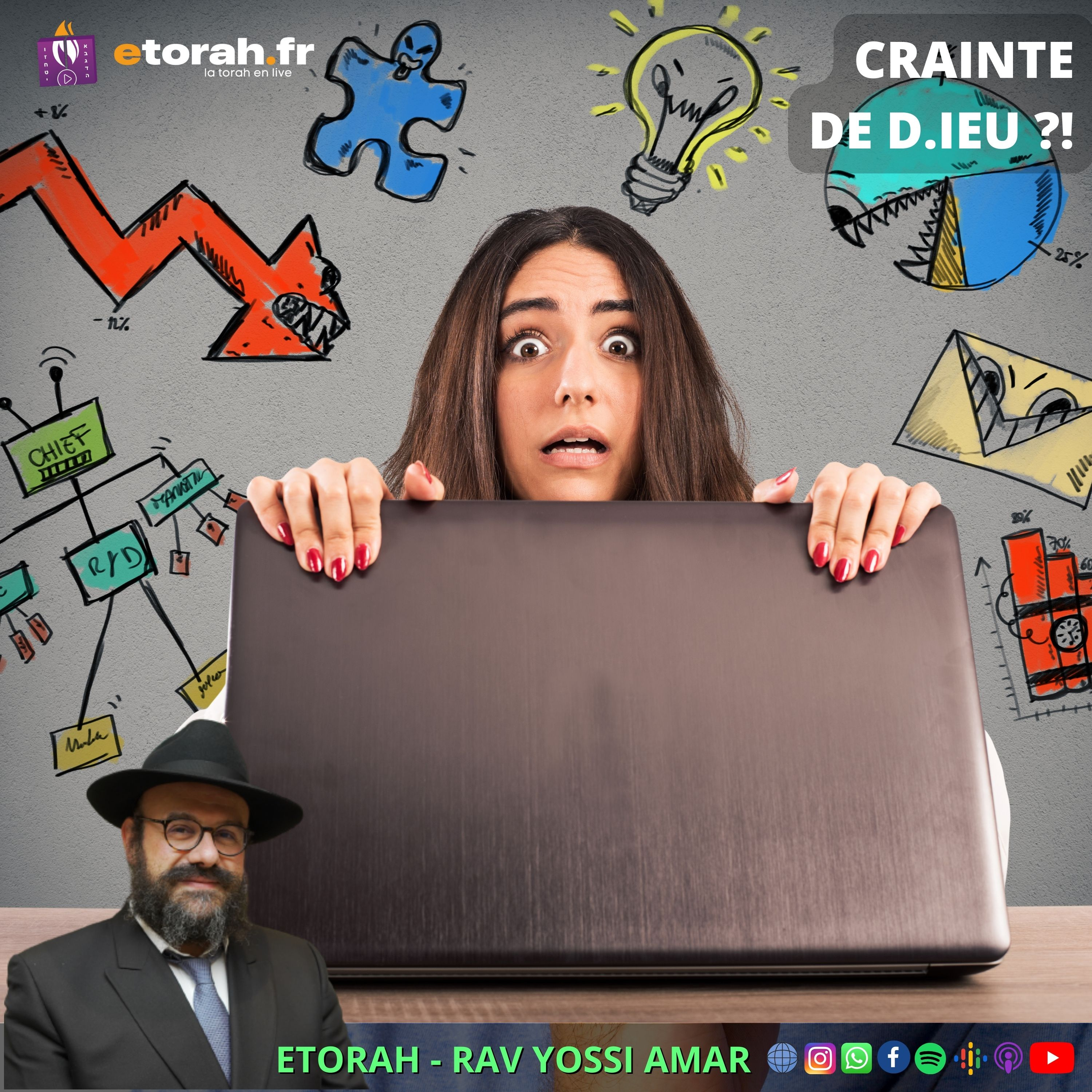 Nitzavim : "Crainte de D.ieu" - qui veut vivre dans la peur et la soumission ? Quelle crainte ? episode artwork