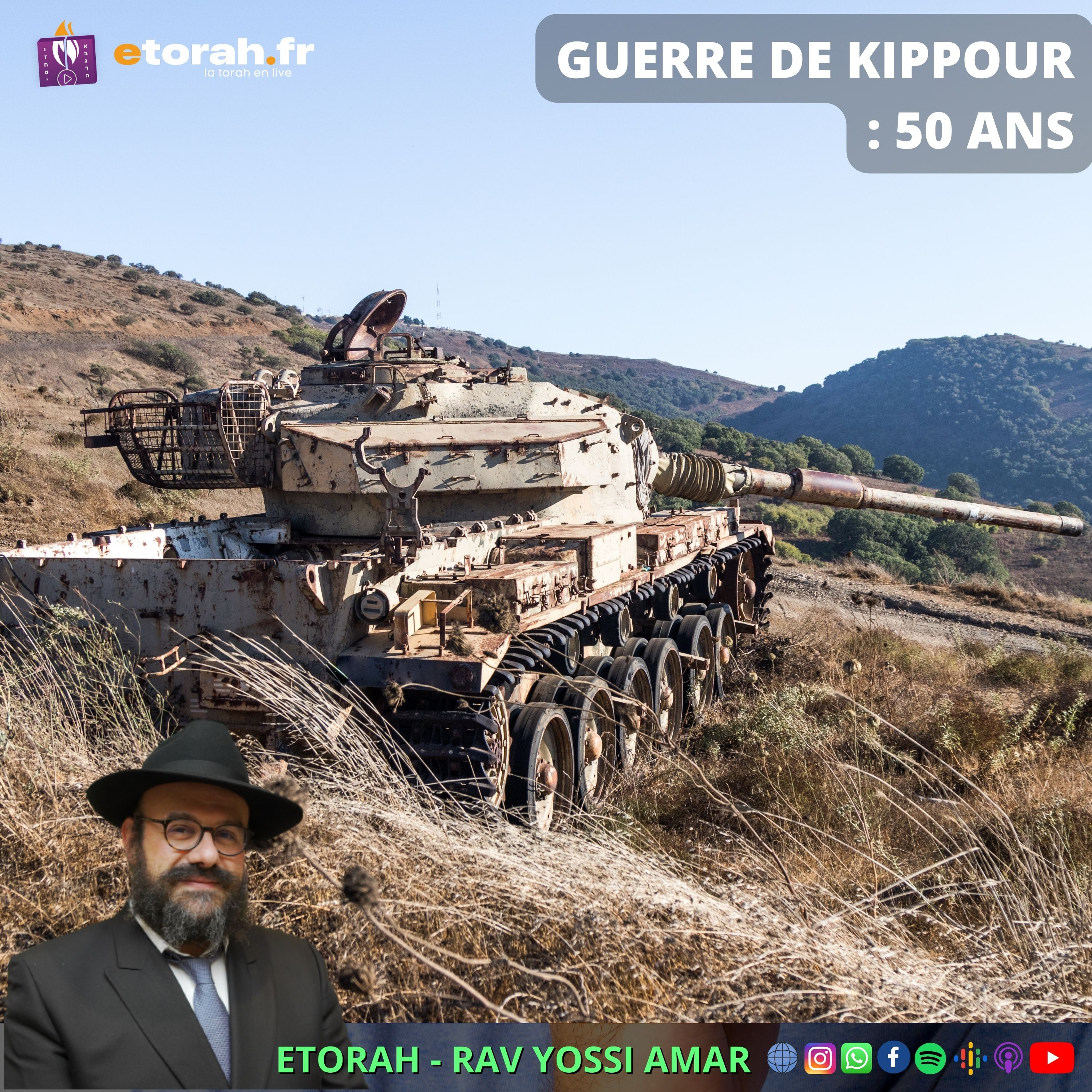 Yom Kippour - 50 ans de la guerre : "L'exemple des héros inconnus nous incite à passer à l'action !" episode artwork
