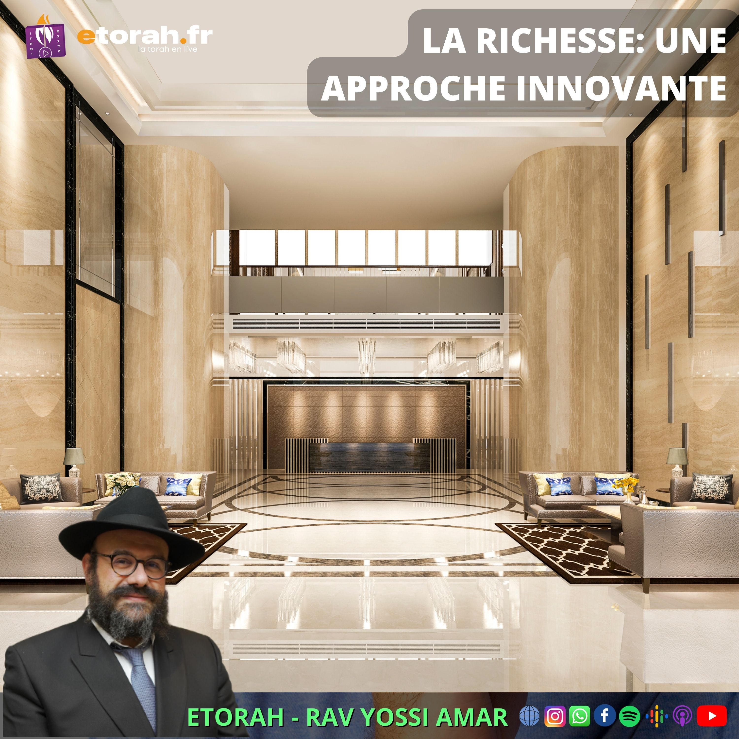 Souccot: Comment concilier sa spiritualité avec la réalité matérielle? Richesse - approche novatrice episode artwork