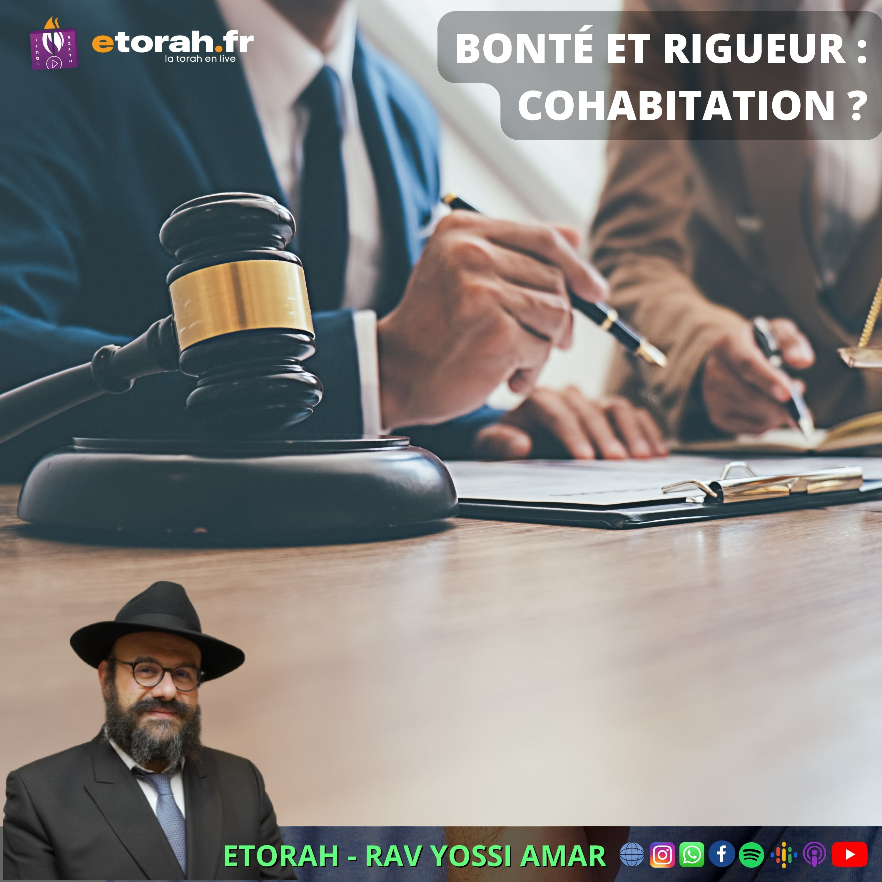 Chaar Hayi'houd véhaémouna #14 Ch. 4.3 : La bonté et la rigueur peuvent-ils fonctionner ensemble !? episode artwork