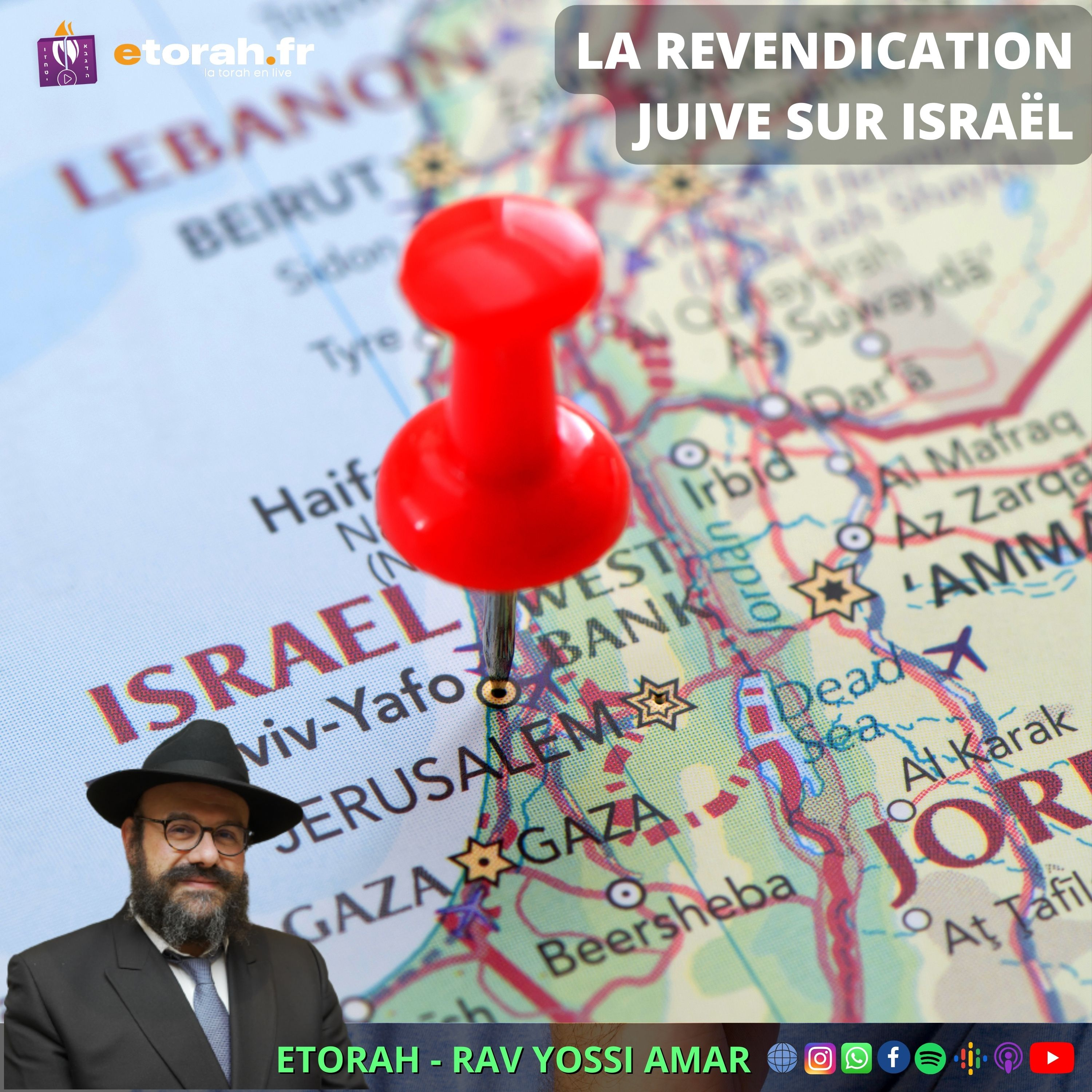 Guerre en Israel: Quel est le fondement du droit d'Israël, en tant qu'État juif, à exister au cœur du Moyen-Orient ? episode artwork
