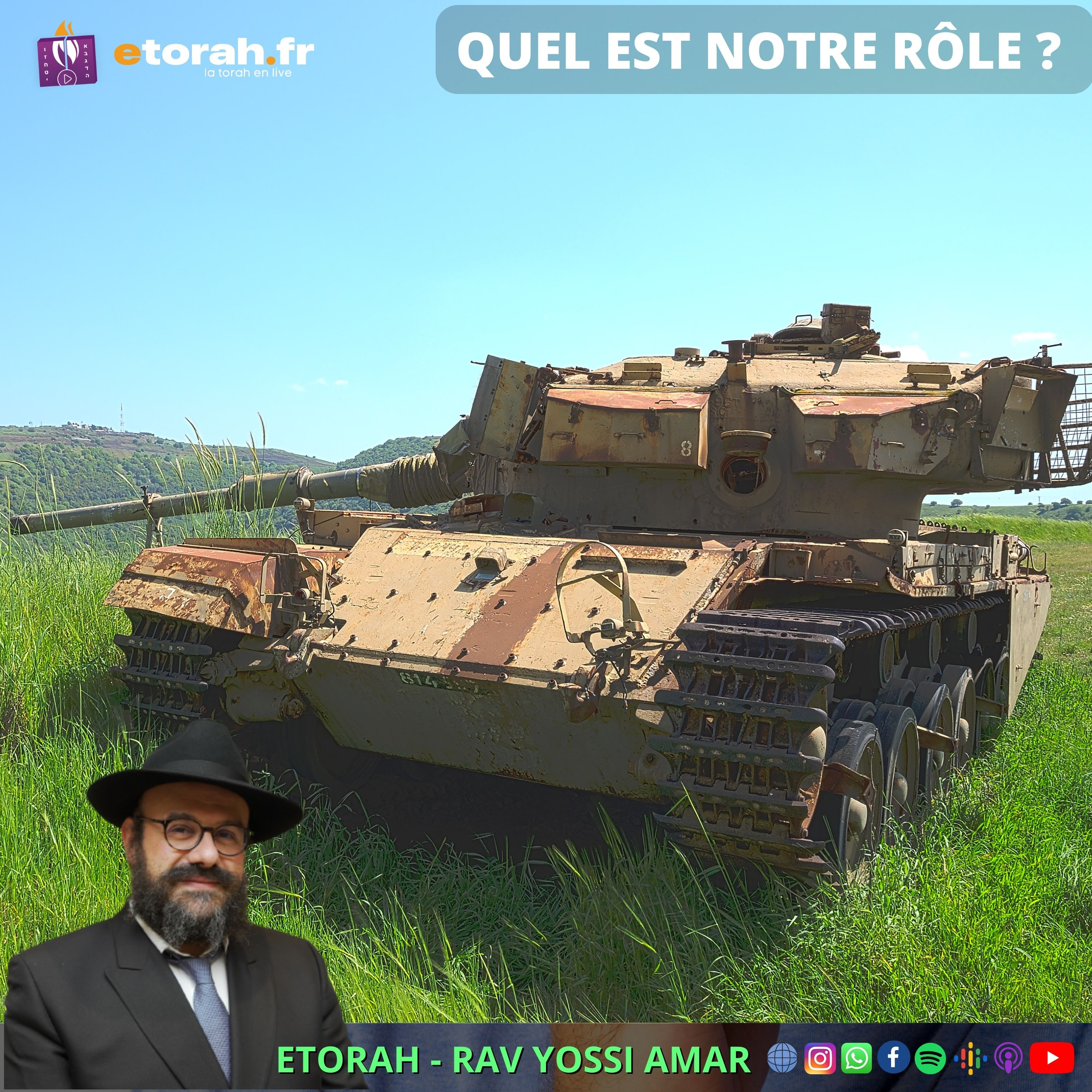 Guerre en Israel: Quel est notre rôle maintenant ? Recueil partiel des actions initiées par le Rabbi episode artwork