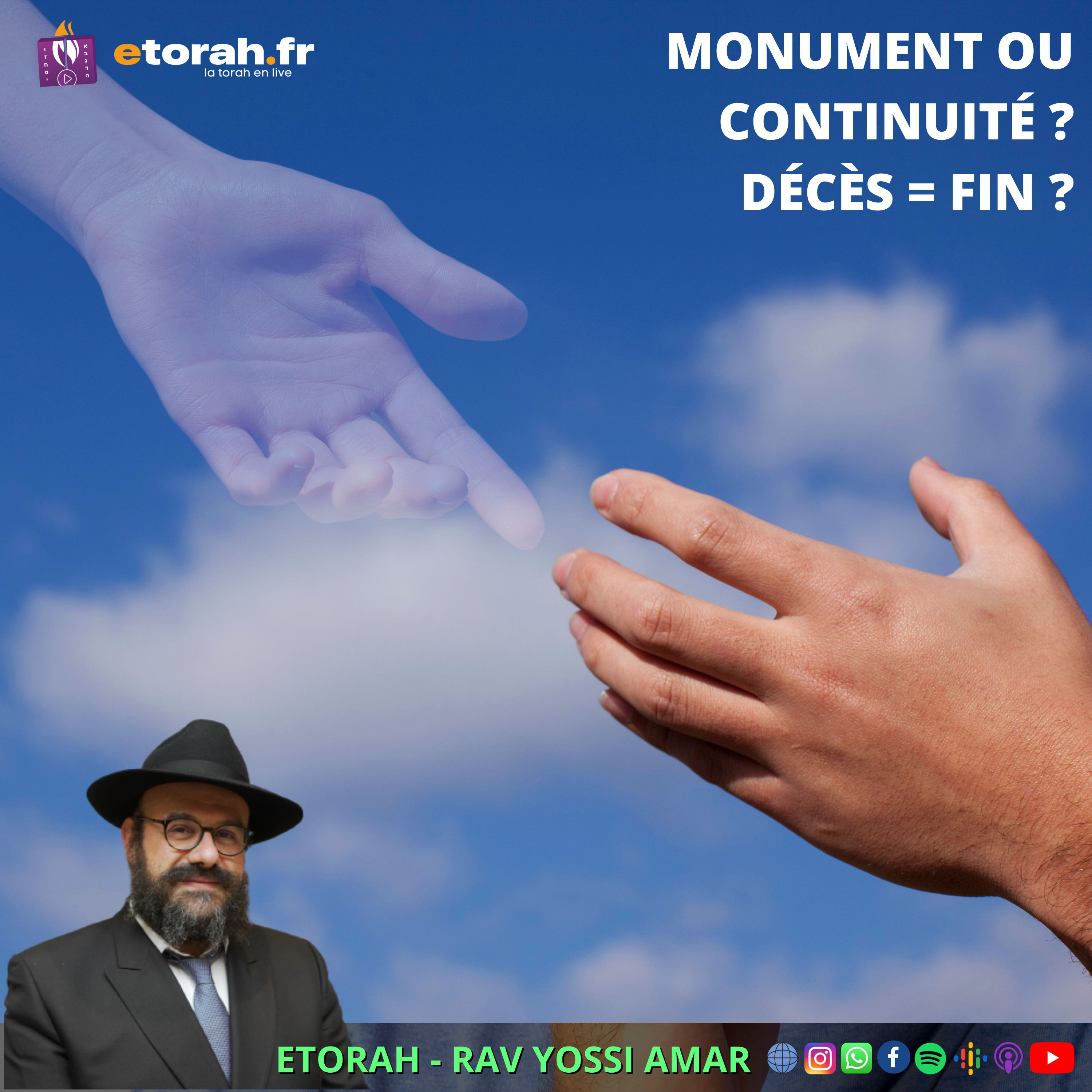 Haye Sarah: Comment perpétuer la mémoire de nos proches défunts ? Monument / continuité ? Décès = fin ? episode artwork
