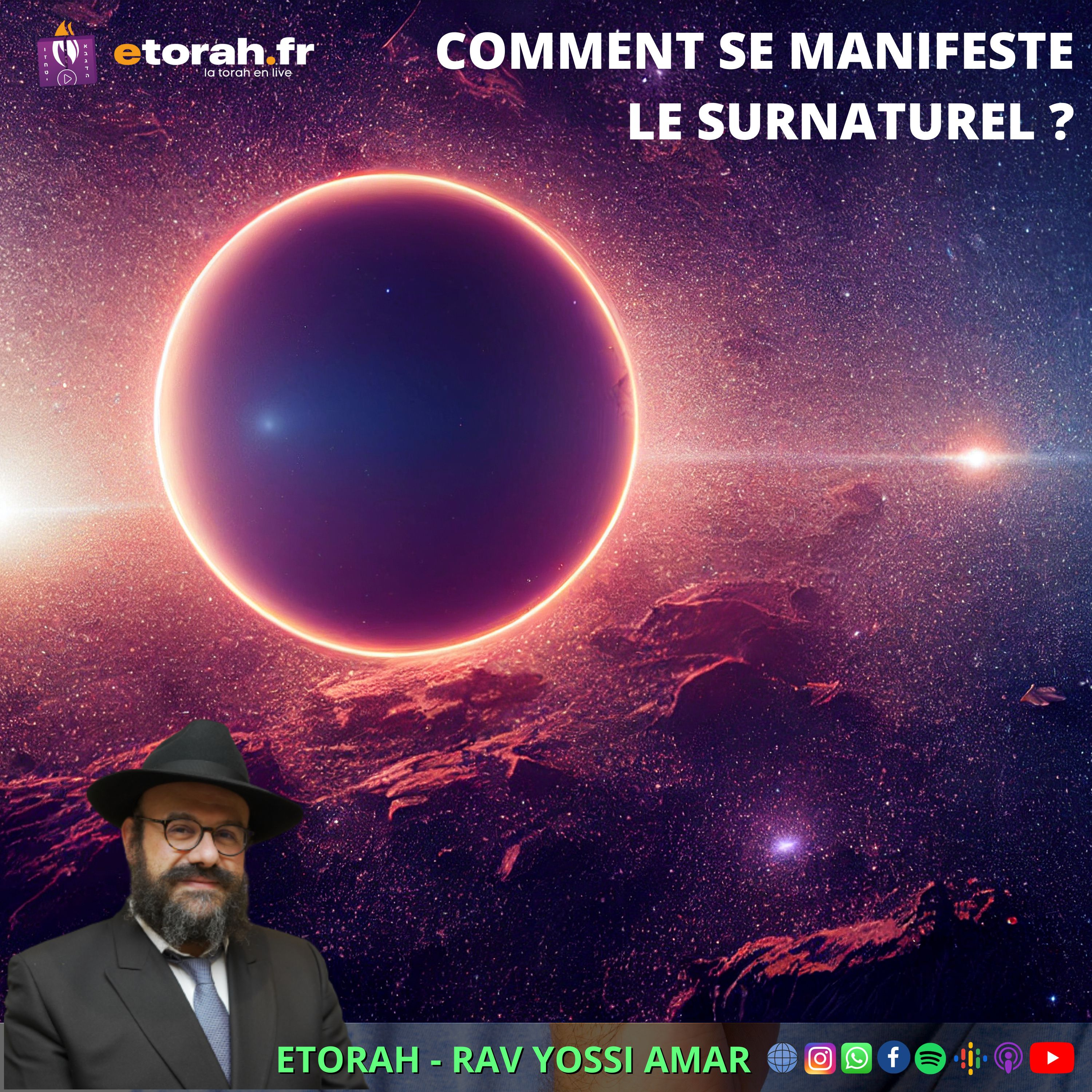 Chaar Hayi'houd véhaémouna #18 Ch. 6.2: Comment concilier le naturel et le surnaturel ? episode artwork
