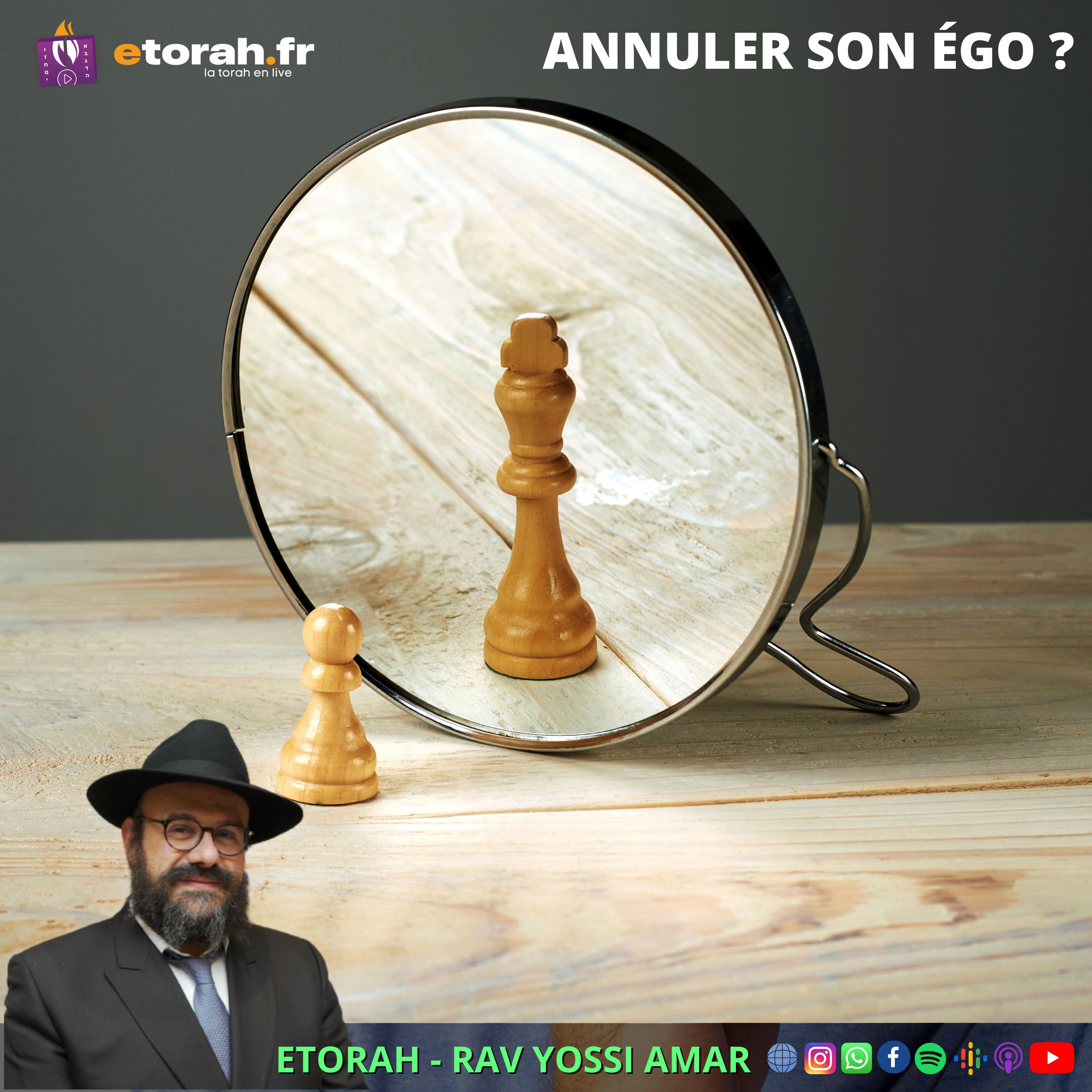Chaar Hayi'houd véhaémouna #19 Ch. 6.3: Pourquoi l'annulation de l'ego est-elle si cruciale ? episode artwork