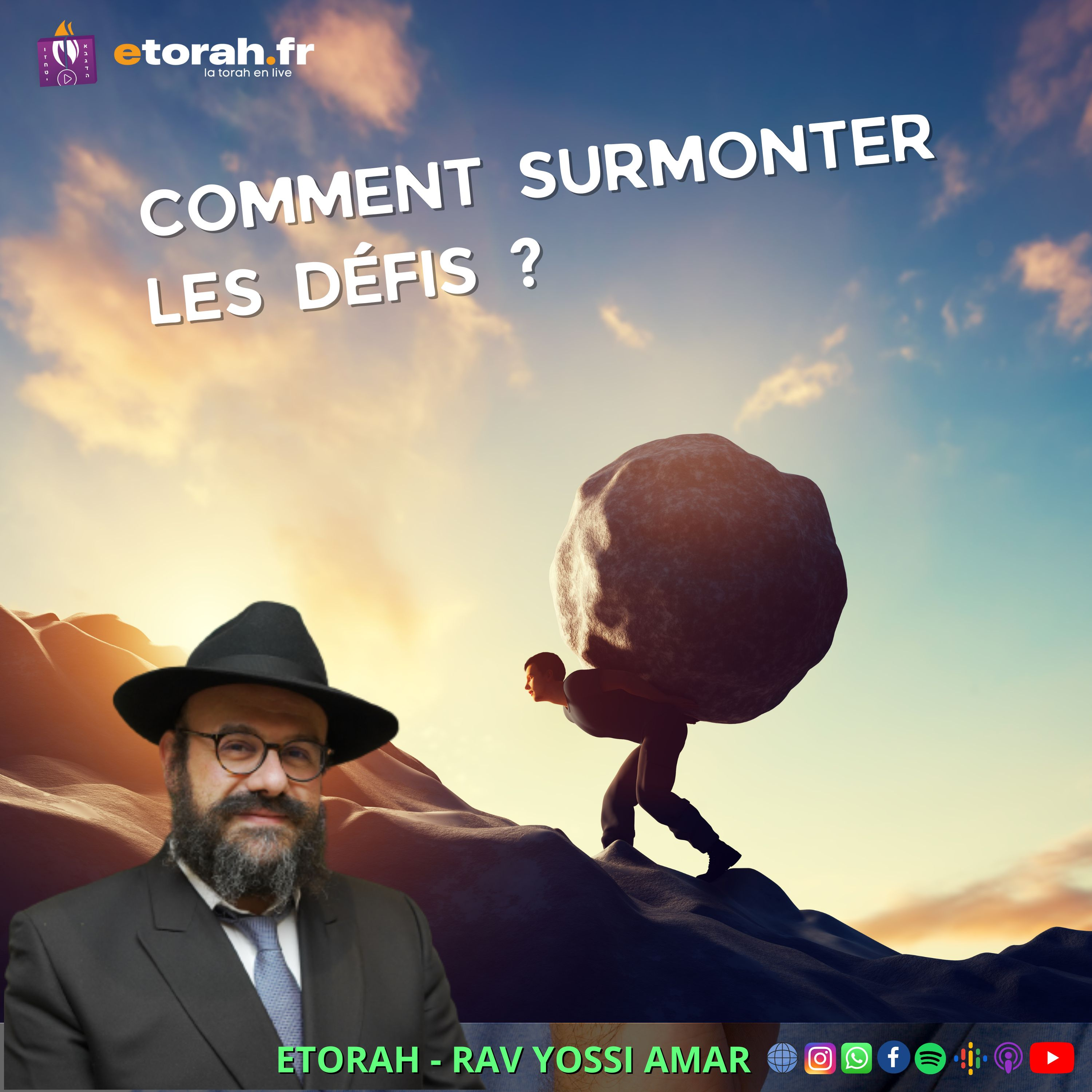 JLI - Conseil pour la vie. Leçon #5 : Comment surmonter les défis rencontrés au cours de notre vie ? episode artwork