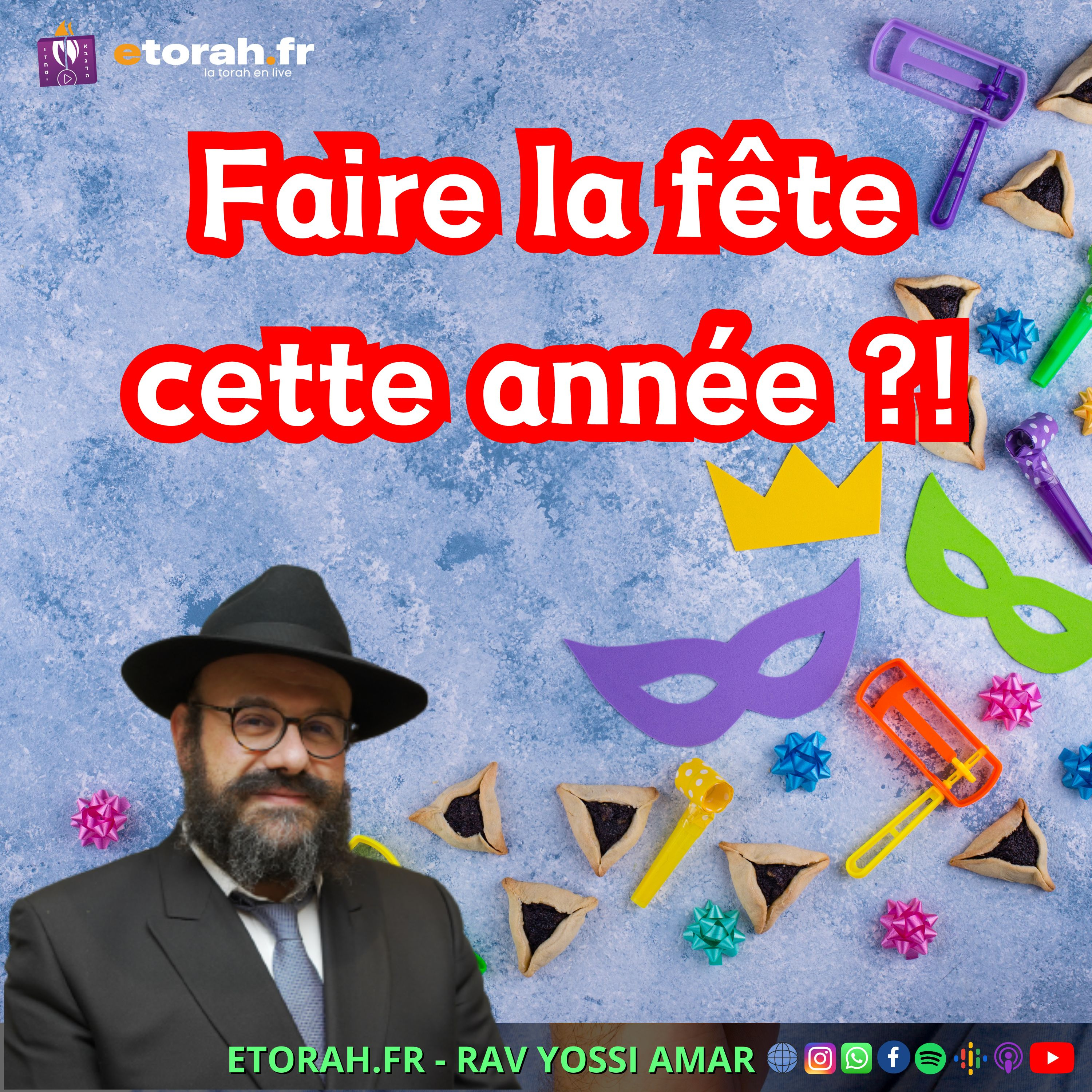 Pekoudei - Pourim: Peut-on être heureux après le 7 octobre ? episode artwork