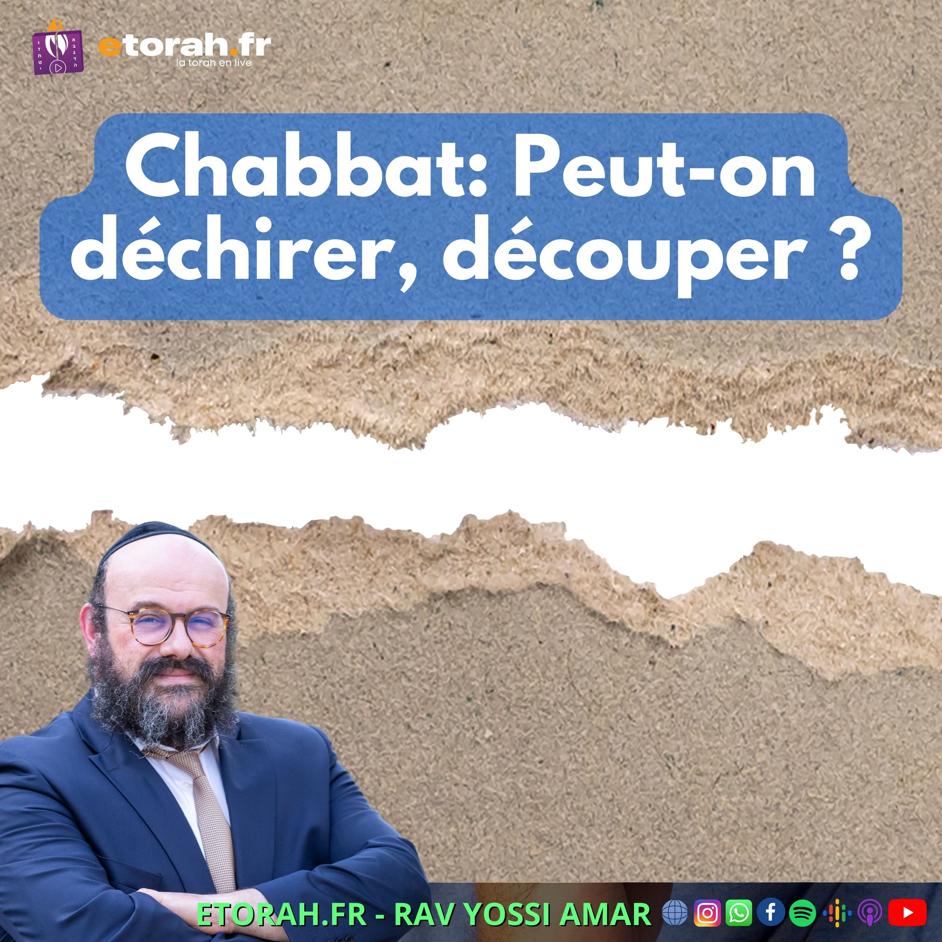 Rav Yossi Amar - ETORAH