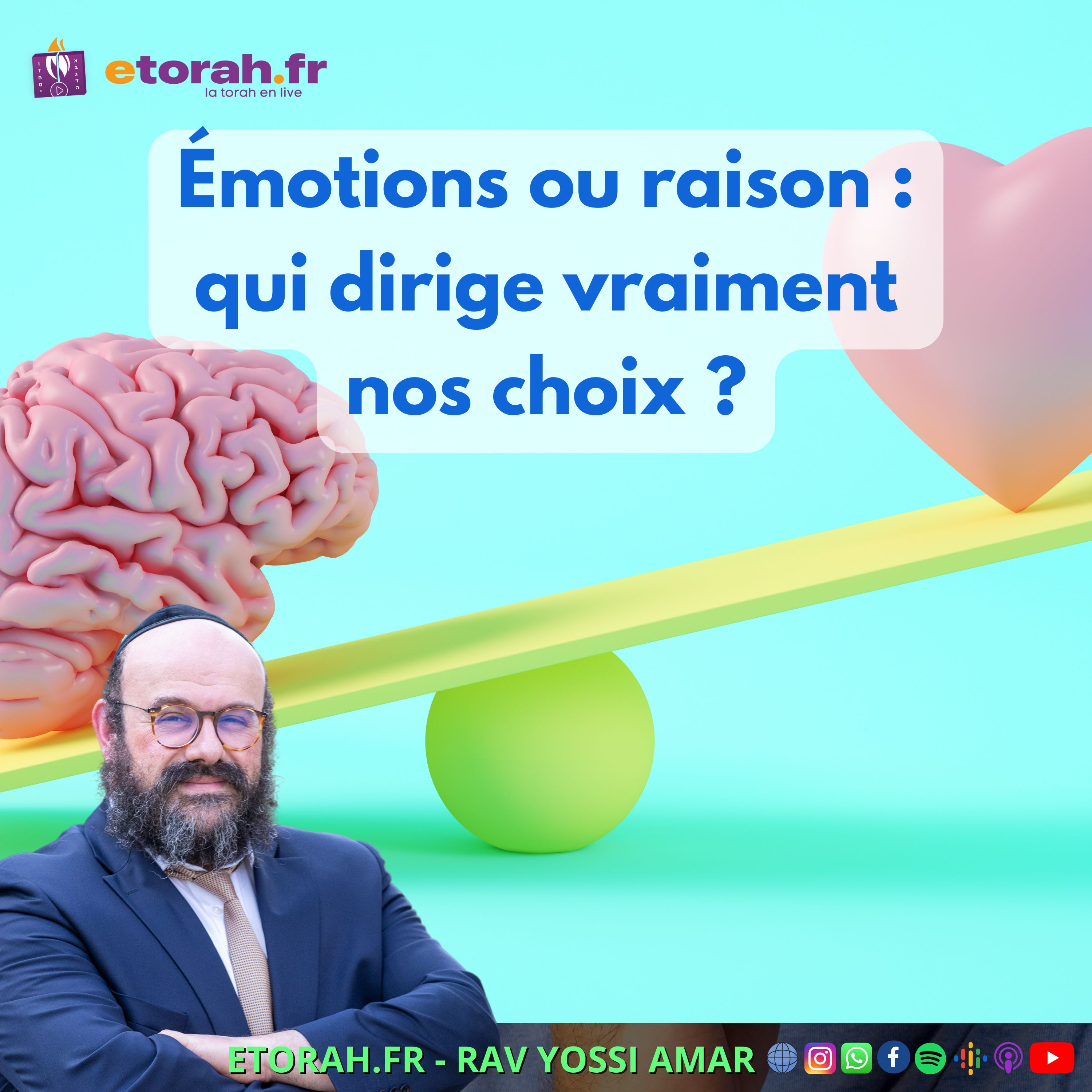 Iguérèt HaKodech Ch. 4: La raison ou l'émotion ? Et comment se libérer des dépendances ? episode artwork