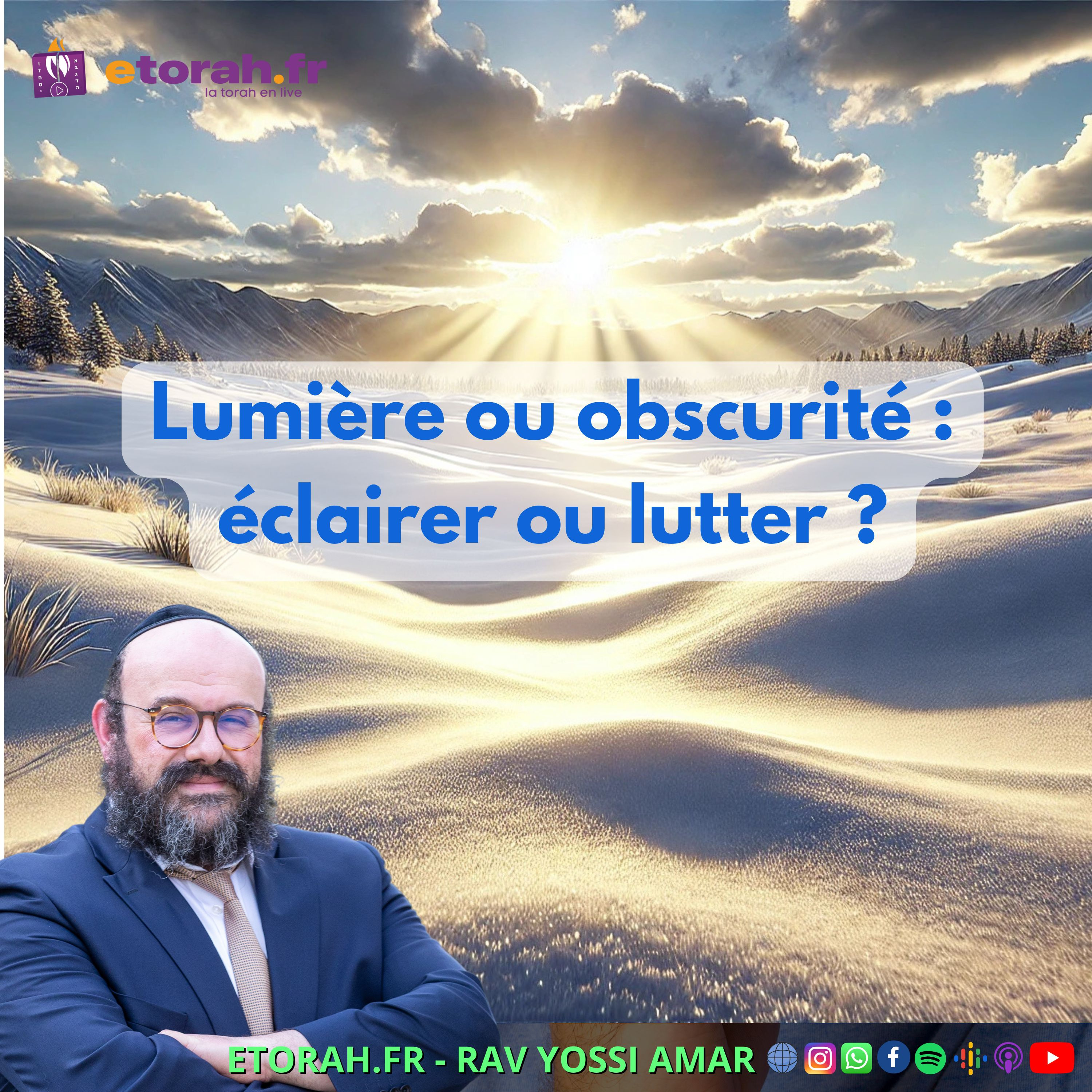 Hanouccah: Faut-il faire jaillir la lumière ou combattre l'obscurité ? episode artwork