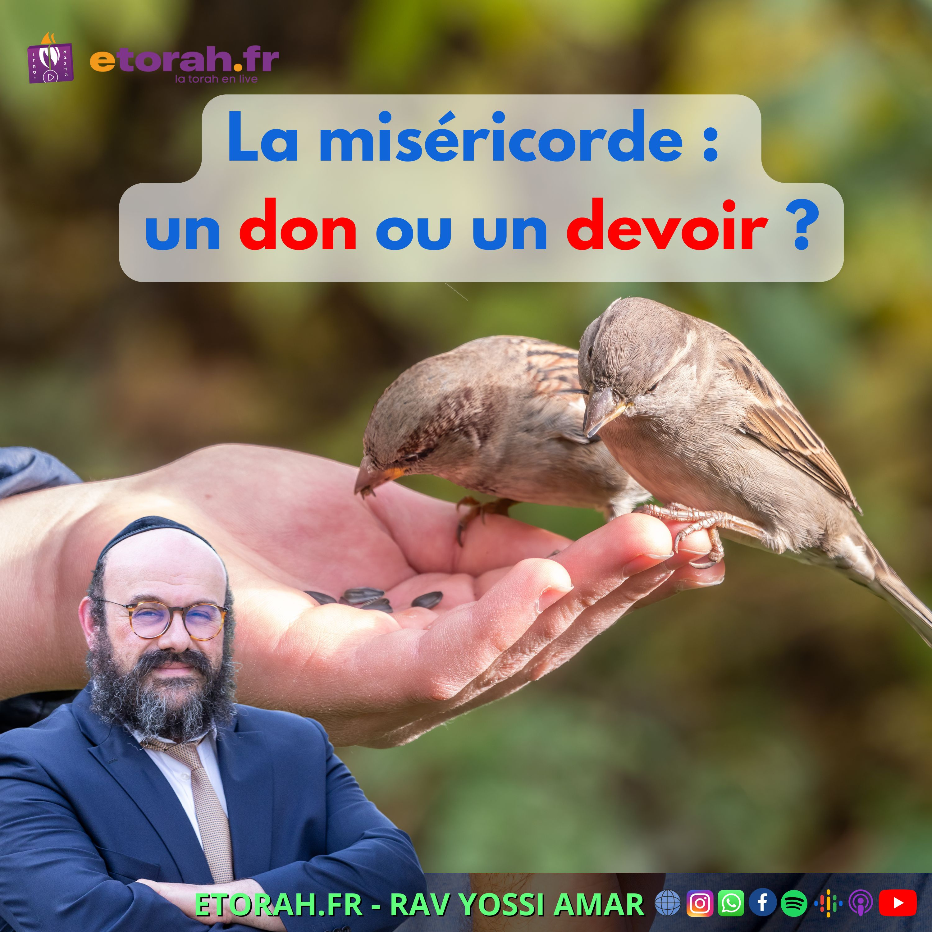 Iguérèt HaKodech Ch. 6 #1: Servir D.ieu avec amour, crainte OU miséricorde ? episode artwork